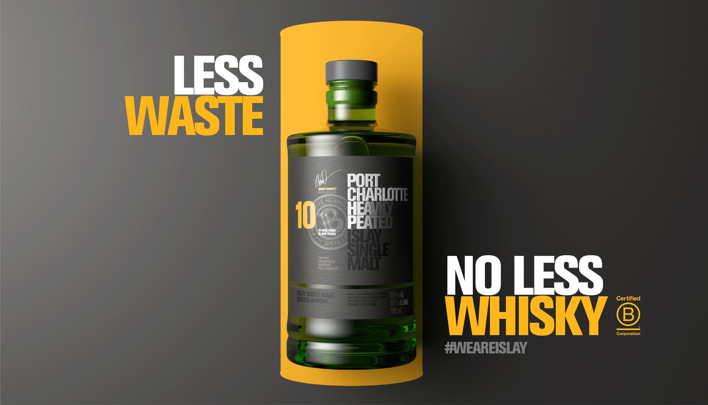 Thirst Brings ‘Less Waste’ But ‘No Less Whisky’ To Port Charlotte With New Campaign