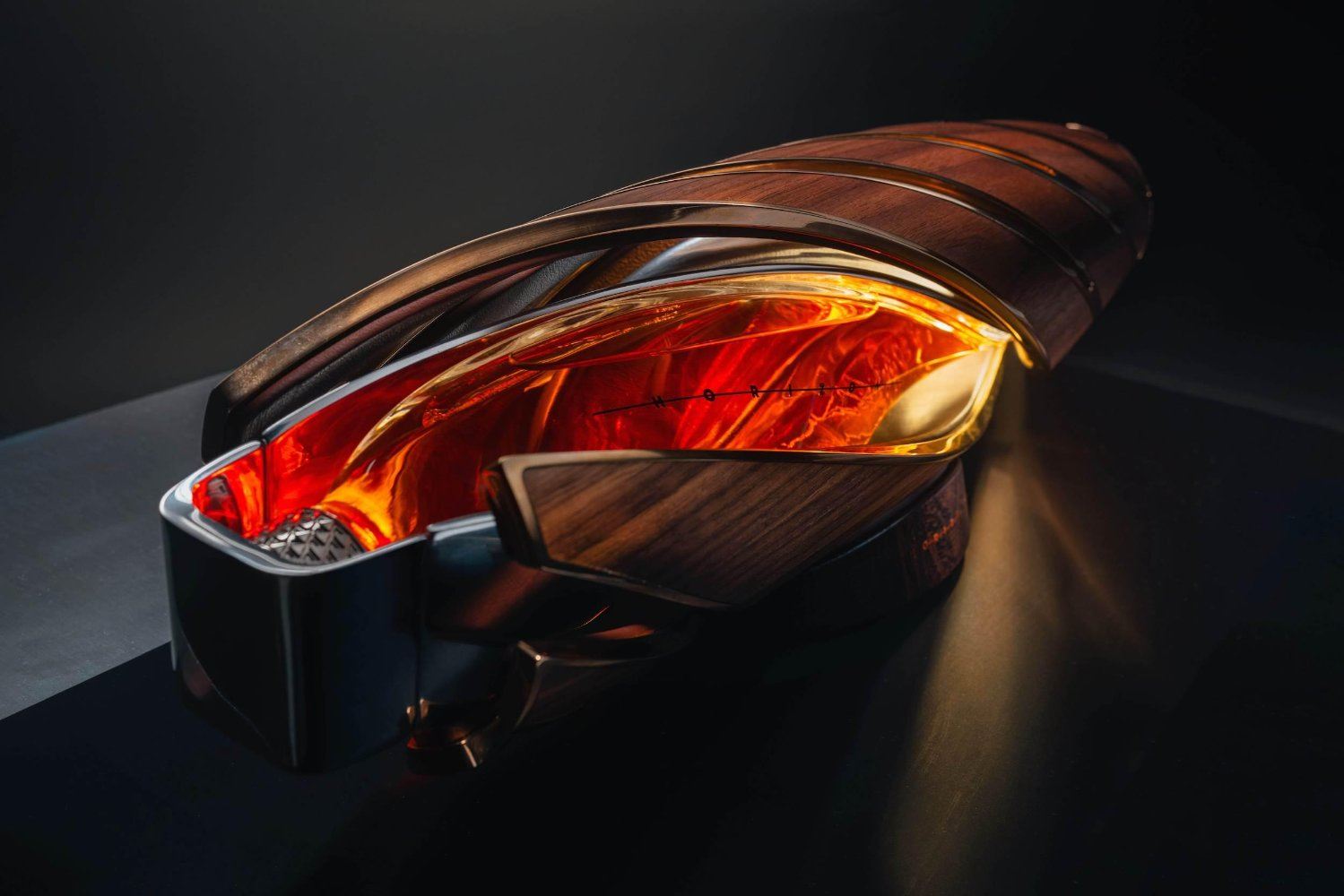 Macallan and Bentley Chose a Horizontal Bottle Design for their New Whiskey Collaboration