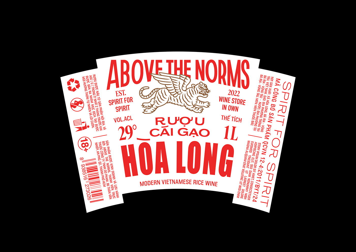 Above The Norms’ Wine Label Honors The Past