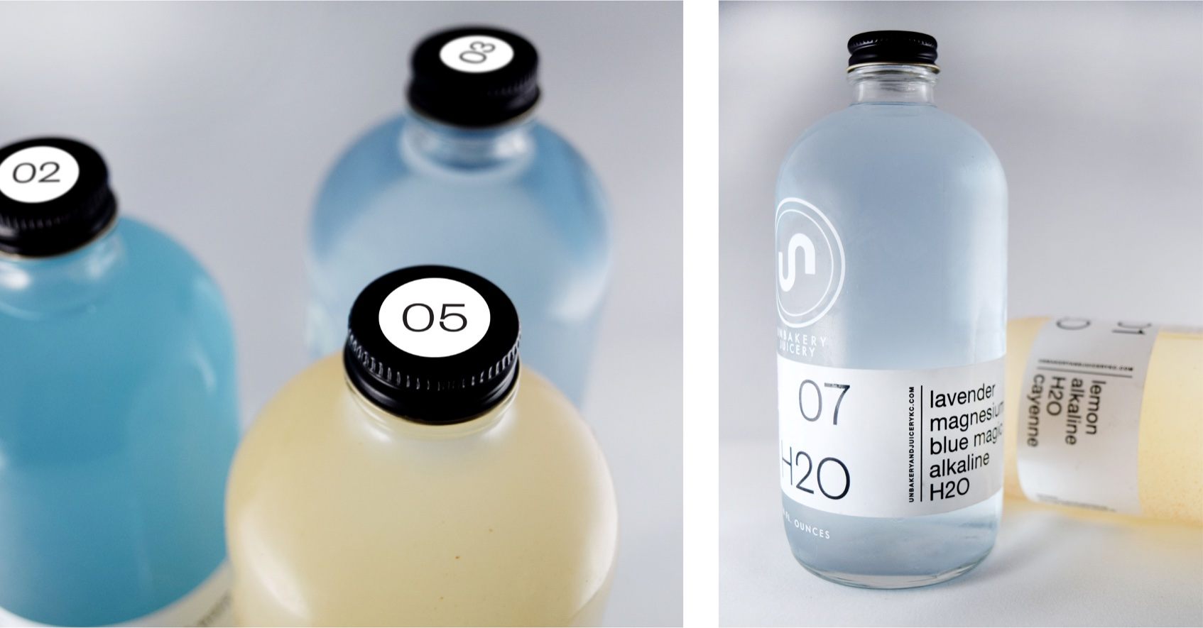 UnBakery & Juicery Packaging Gets A Clean Yet Modern Rebrand