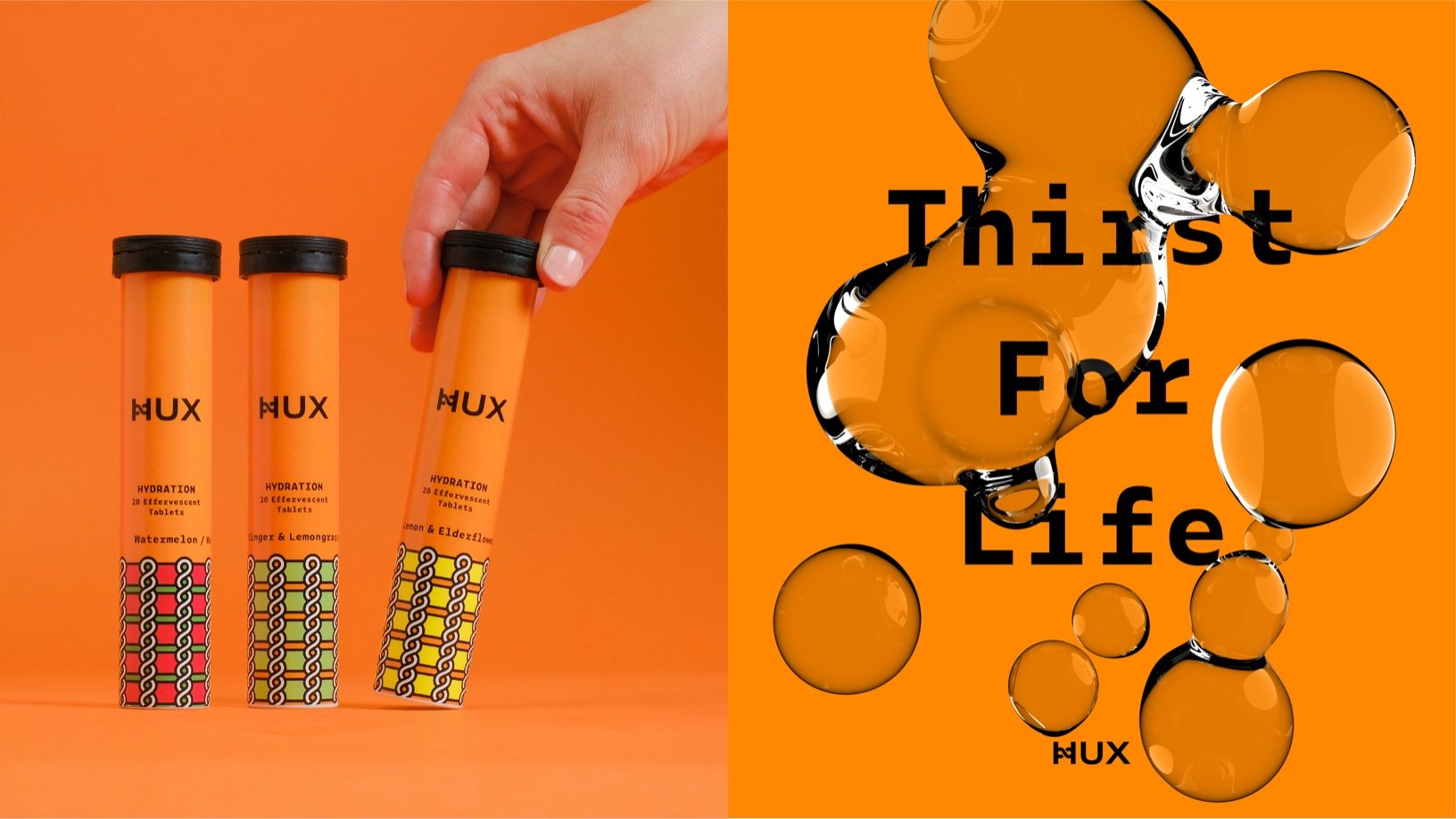 Inspired By The Fashion Industry, Hux’s Wellness Products Are Packaged With Vivid Optimism