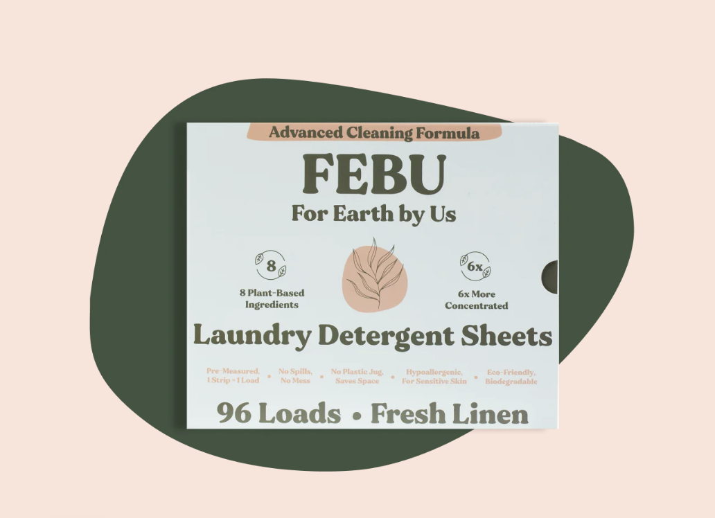 FEBU Finds A Clever Alternative To The Plastic Laundry Detergent Bottle