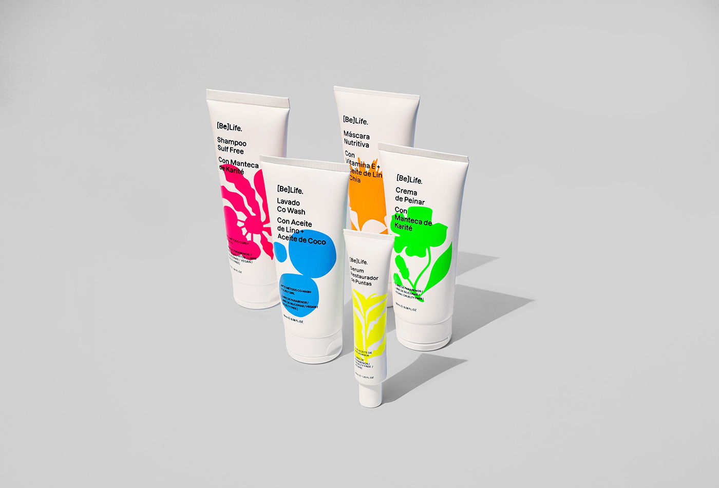 Kinoto Studio’s Dynamic Packaging Design For [Be]Life’s Healthy Hair Products