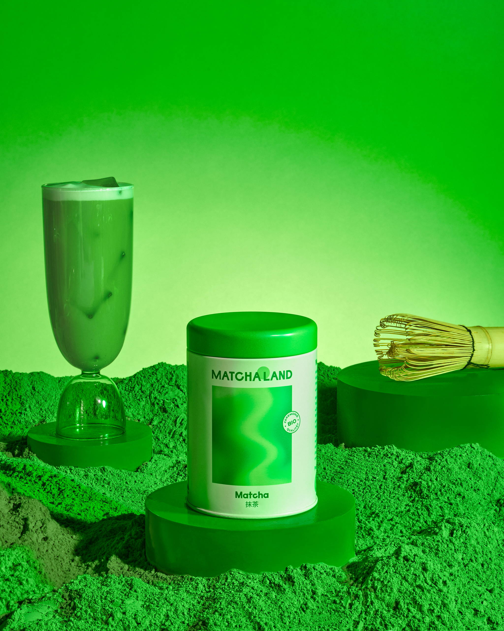 MatchaLand’s Packaging Embodies Tranquility And Energy Together