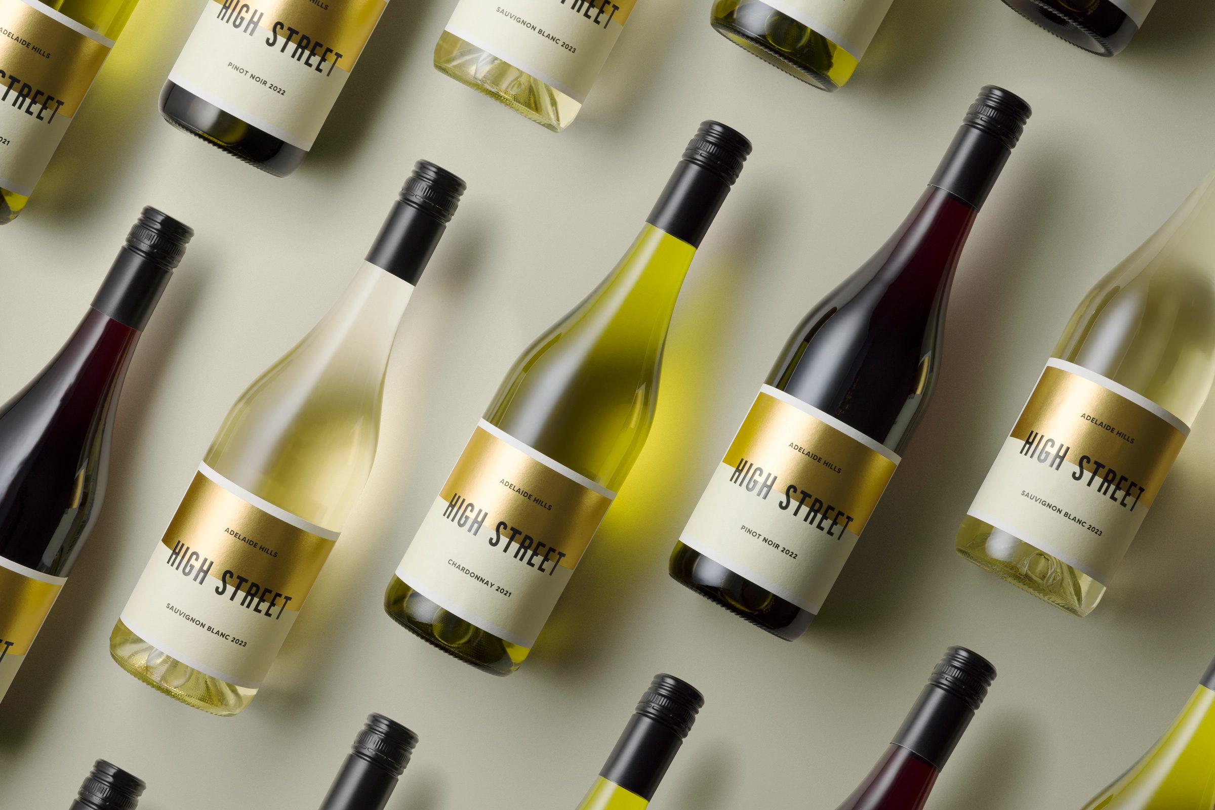 Byerlee Design’s Opulent Packaging for High Street Wine Co.