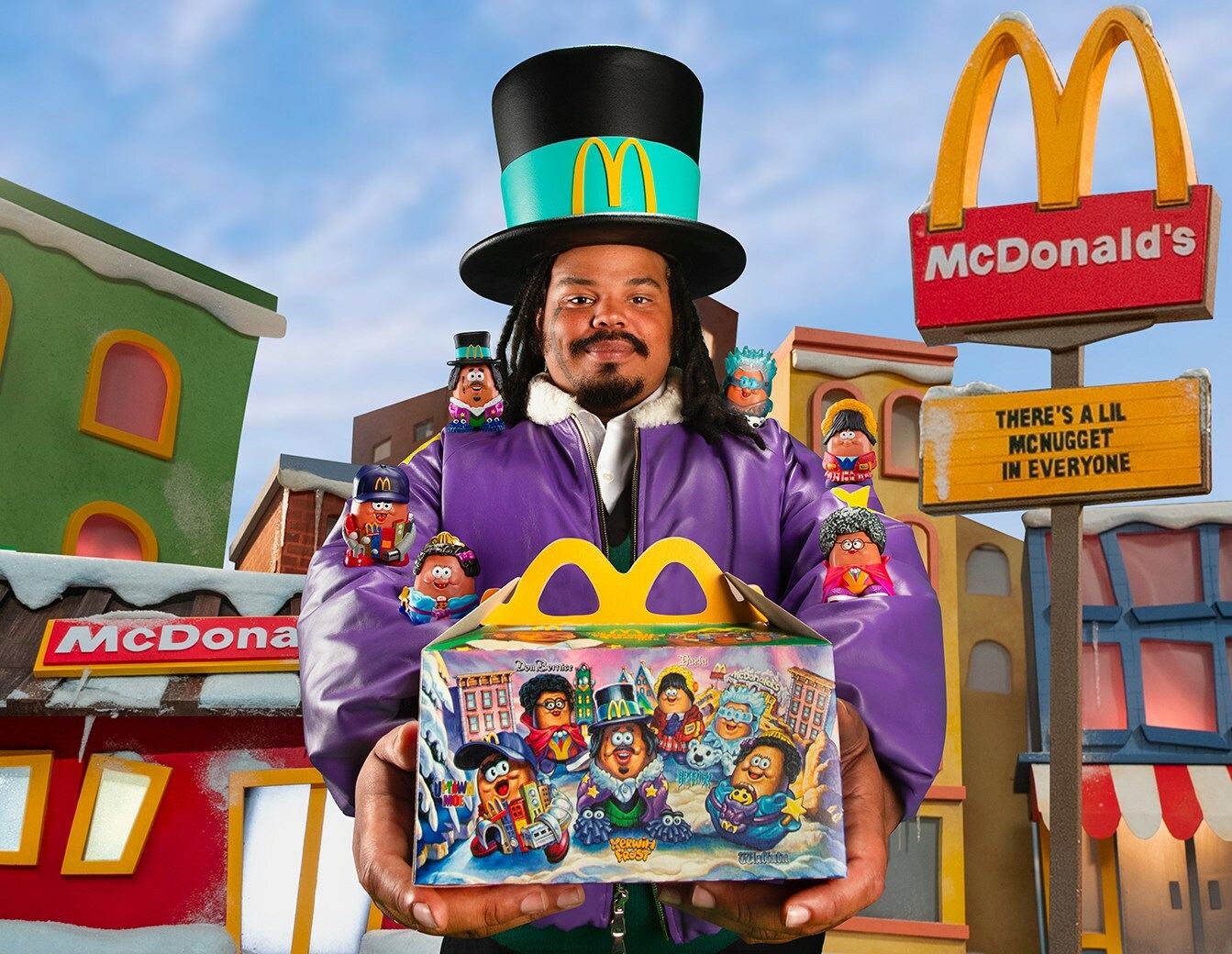 Kerwin Frost and McDonald’s Create Latest Happy Meals for Adults