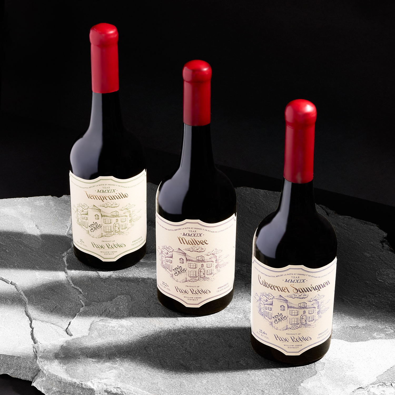 Studio Ethur Ethur’s Rebellious Elegance for Dens Clavus Wines
