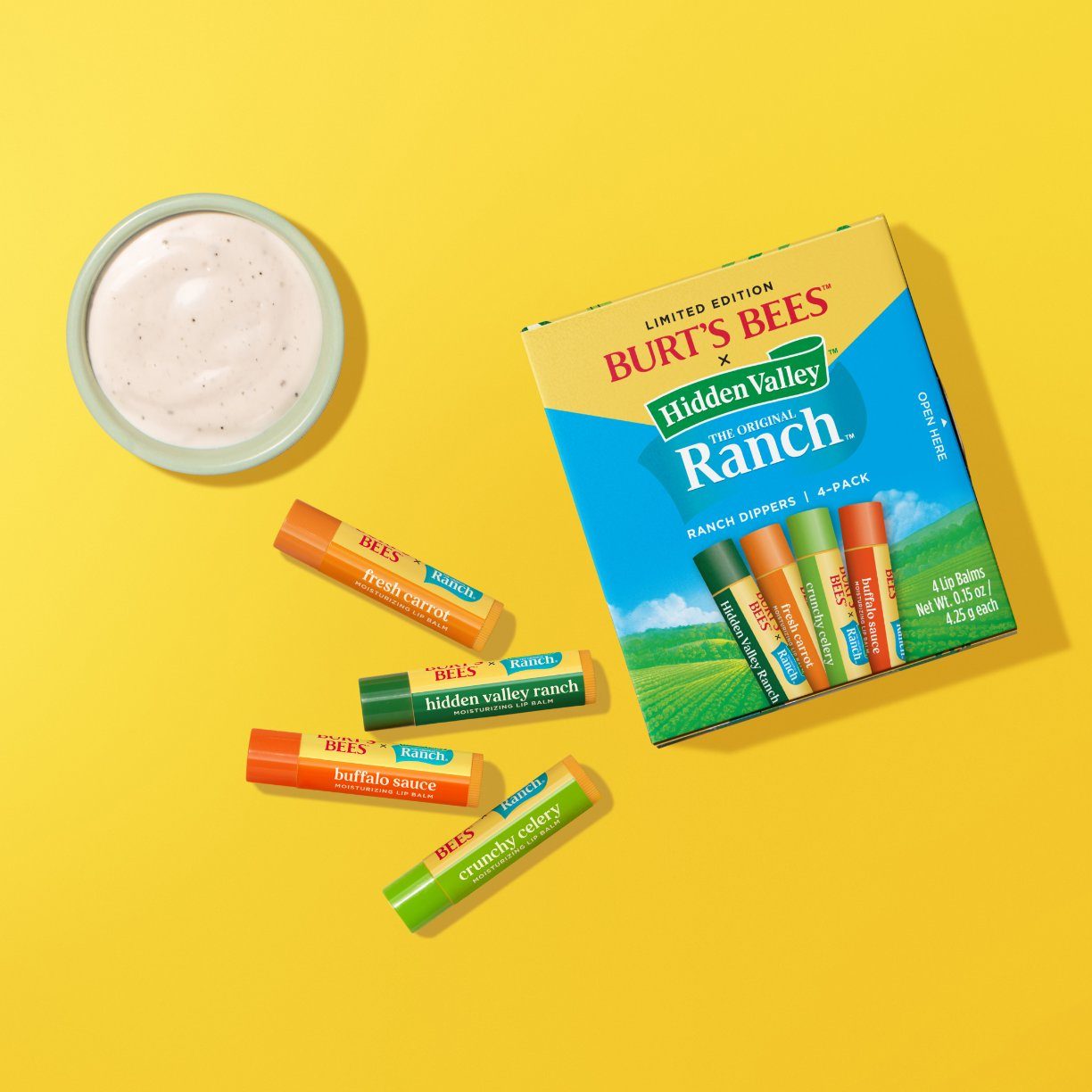 No, You’re Not Hallucinating— You Can Buy Ranch Dressing Lip Balm Now