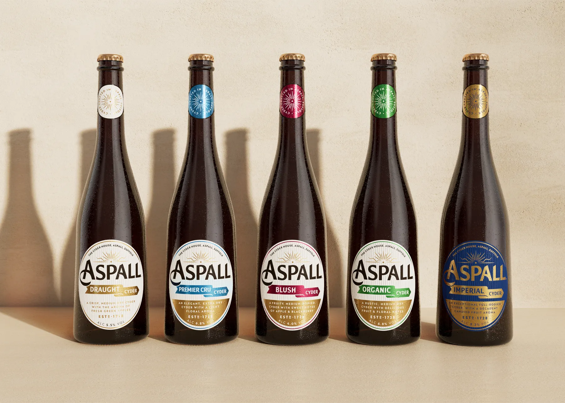 Aspall Cyder Proposes a Toast with a Colorful, Vibrant Redesign
