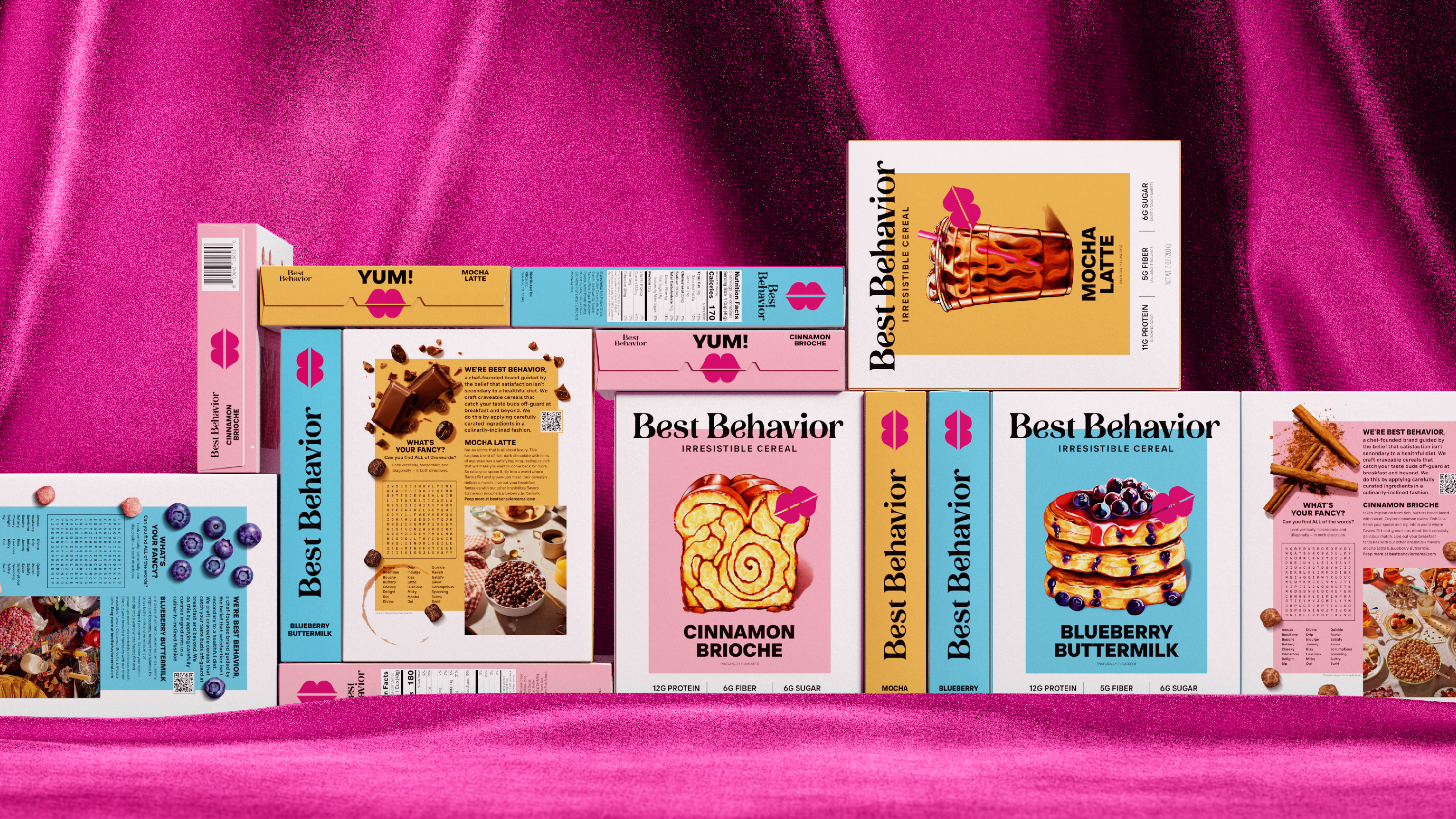 Best Behavior Leaves Behind the Nostalgic Sugar Rush For Refreshed Cereal Packaging