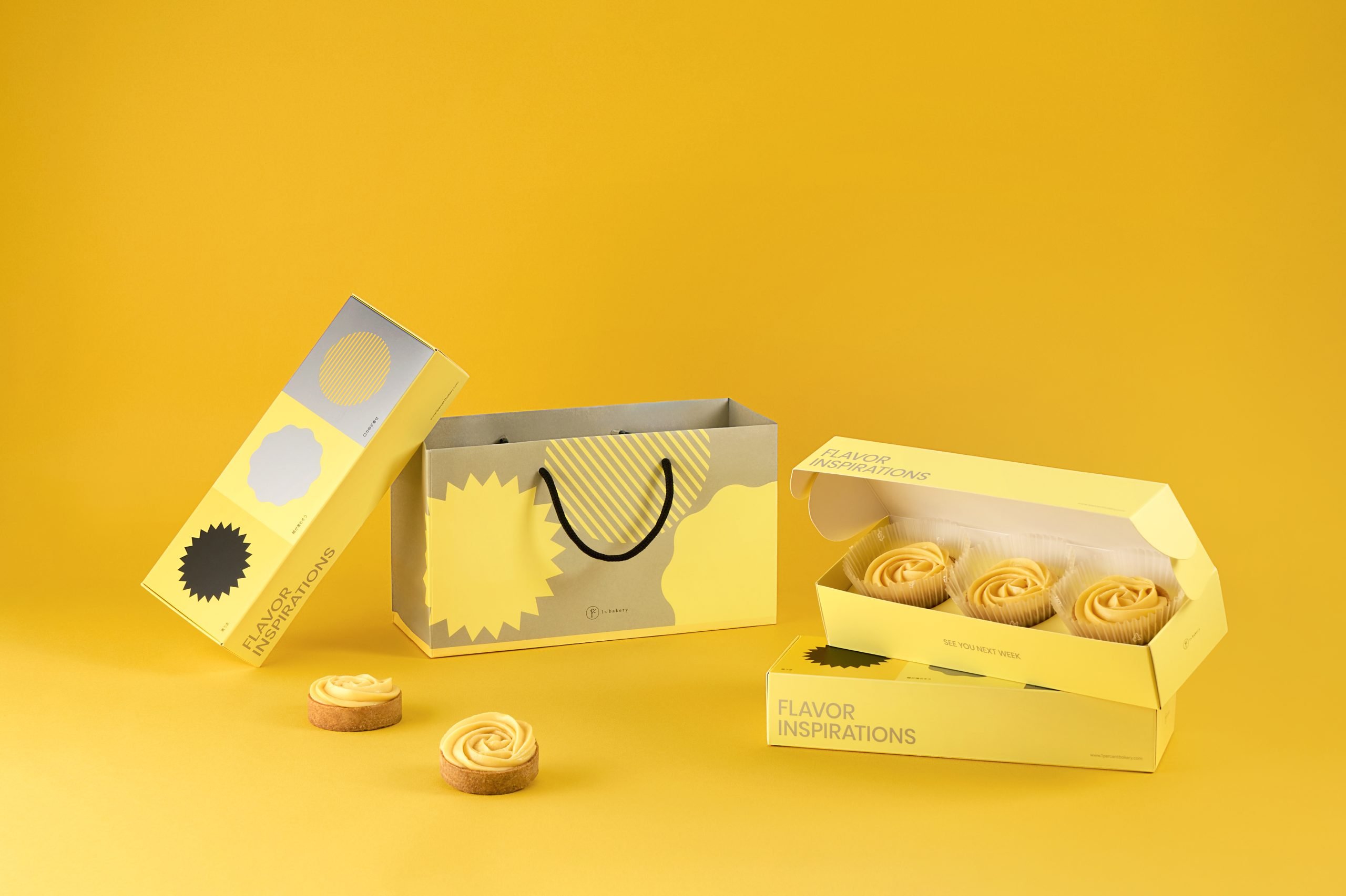 Studio Pros Design Adds Sunny Style to 1% Bakery’s Appetizing Yellow Pies