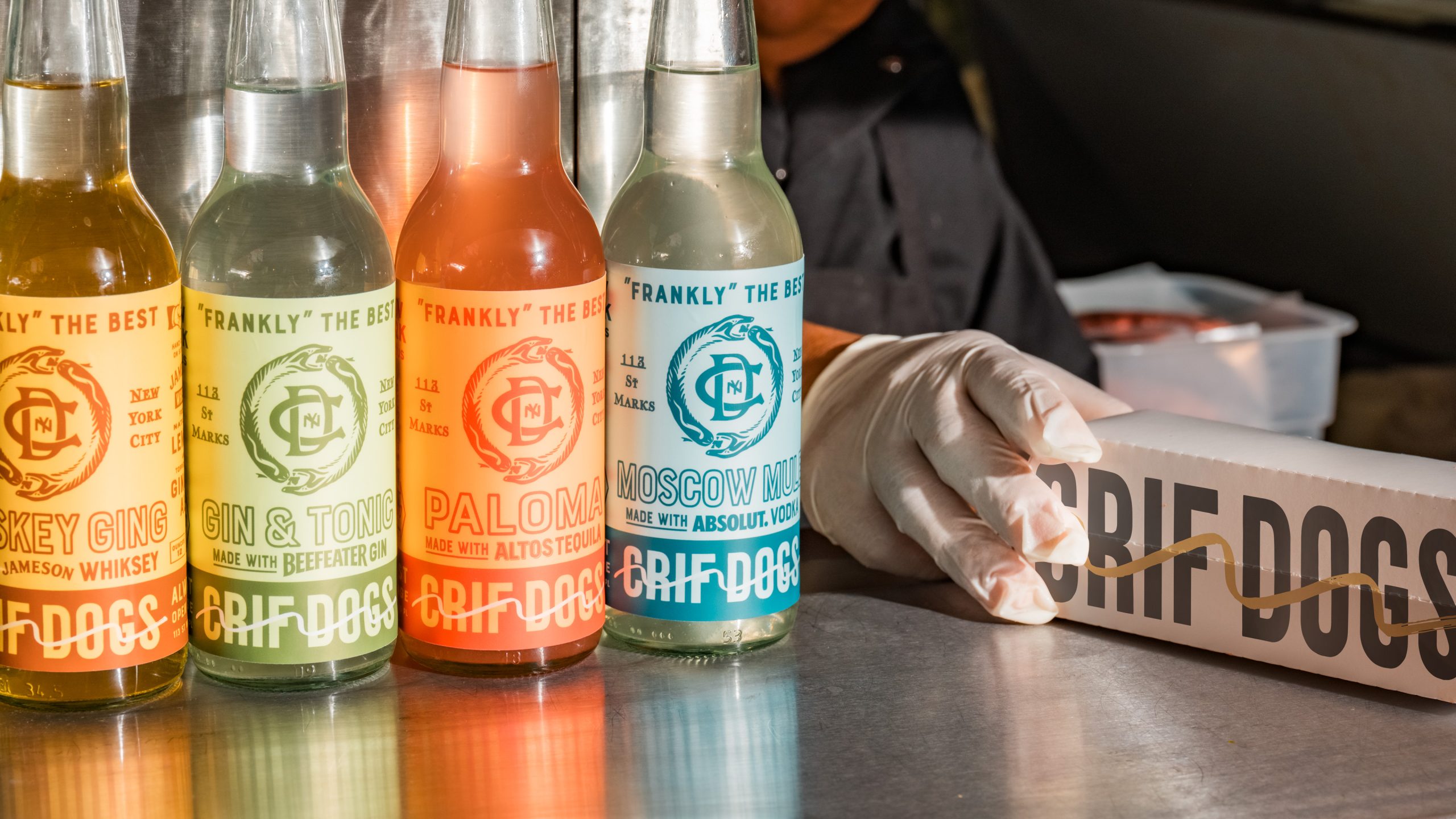 Crif Dogs and Please Don’t Tell Come Together for a Classically New York Bottled Cocktail Line