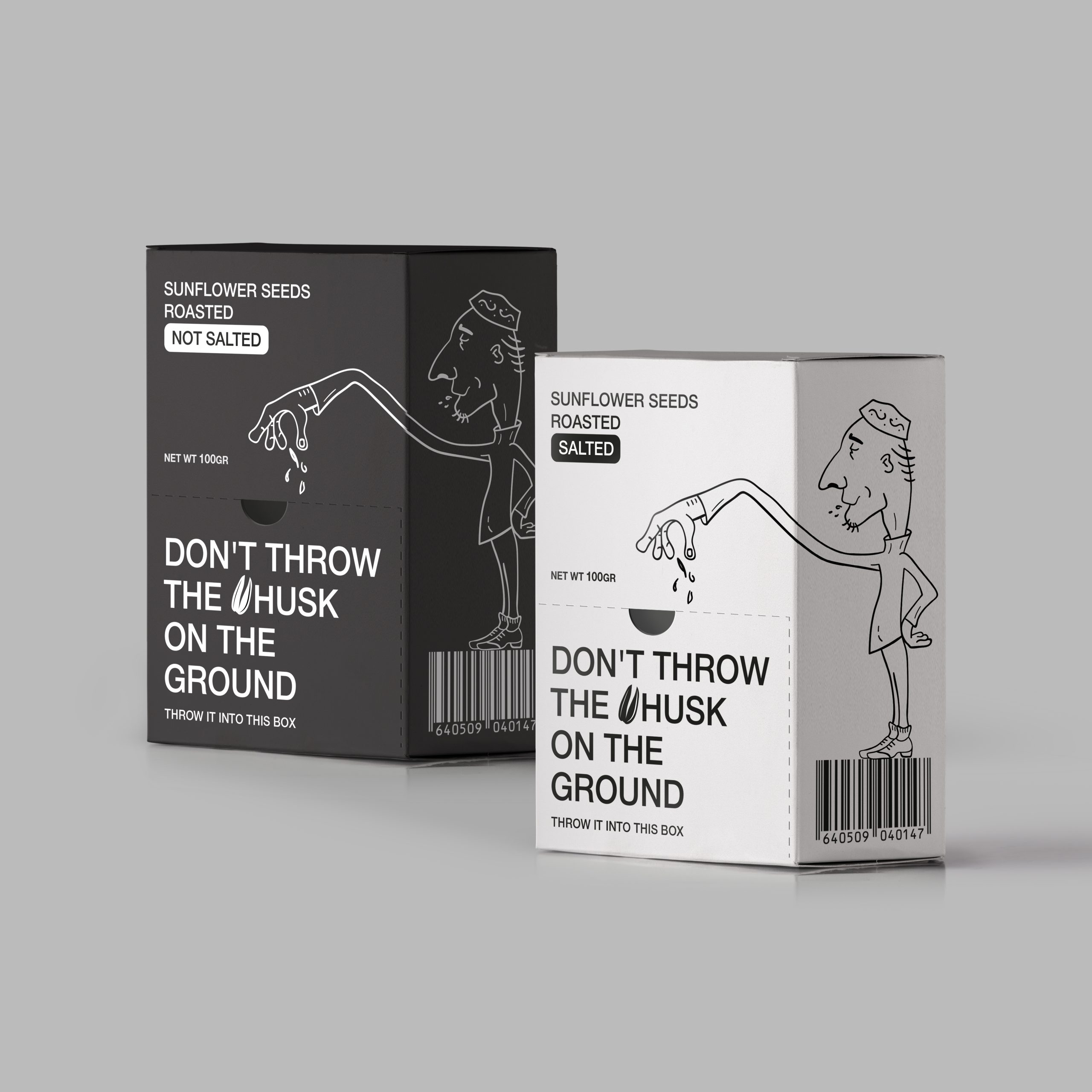 Abdurakhmanov Maksim Imagines a Charming Disposal System for Sunflower Seeds