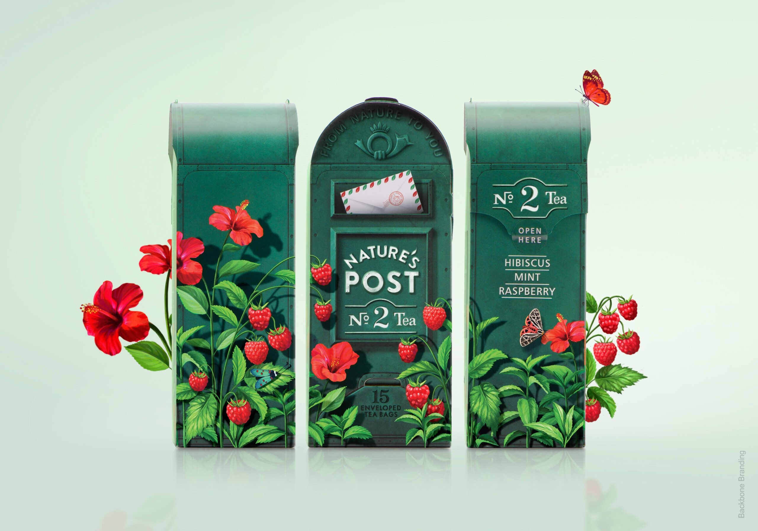 Nature’s Post Tea Comes in a Tiny Mailbox That Would Look Extra Sweet on a Kitchen Counter