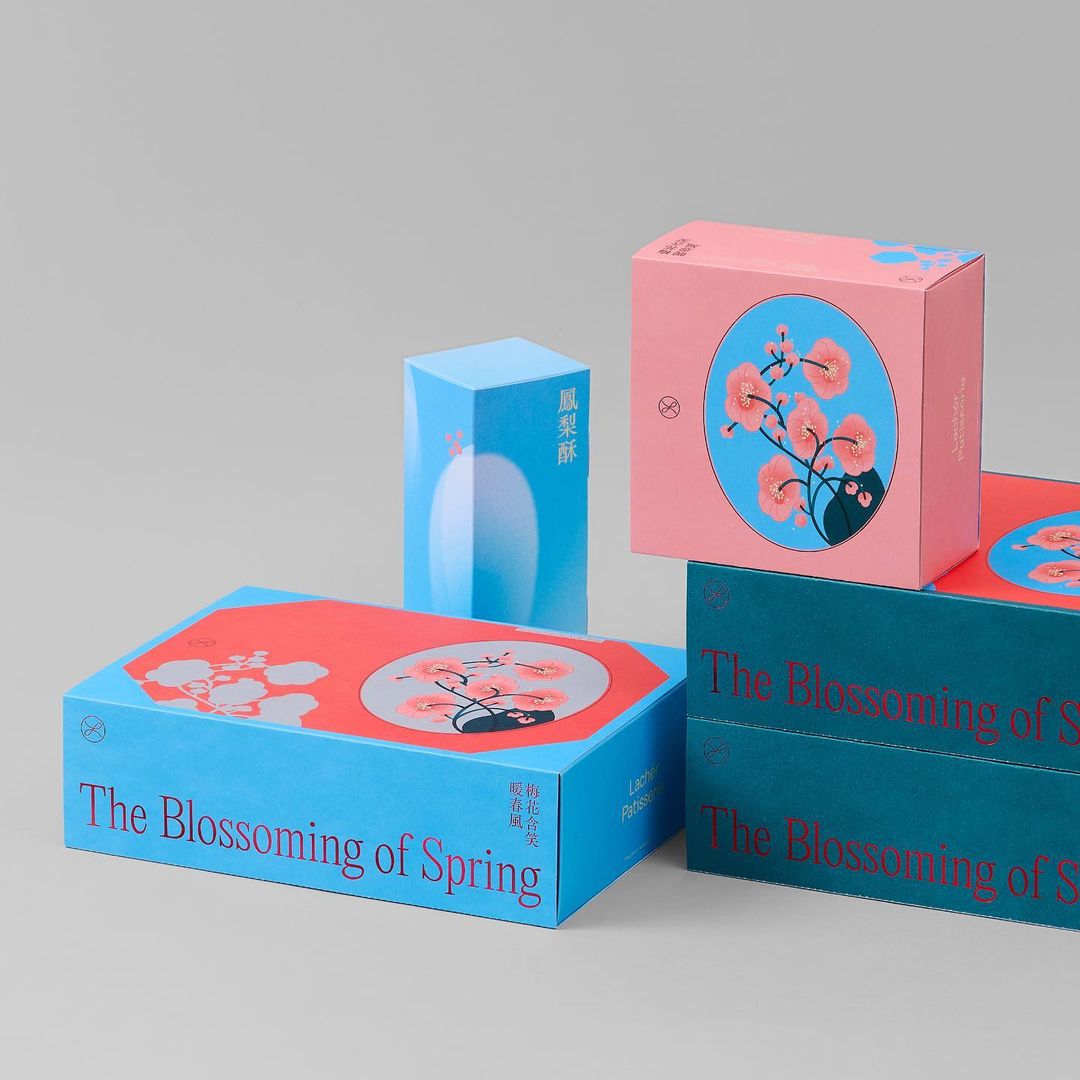 Lachér Patisserie Celebrates the Timelessly Hopeful Imagery of Spring with a Floral Cookie Box