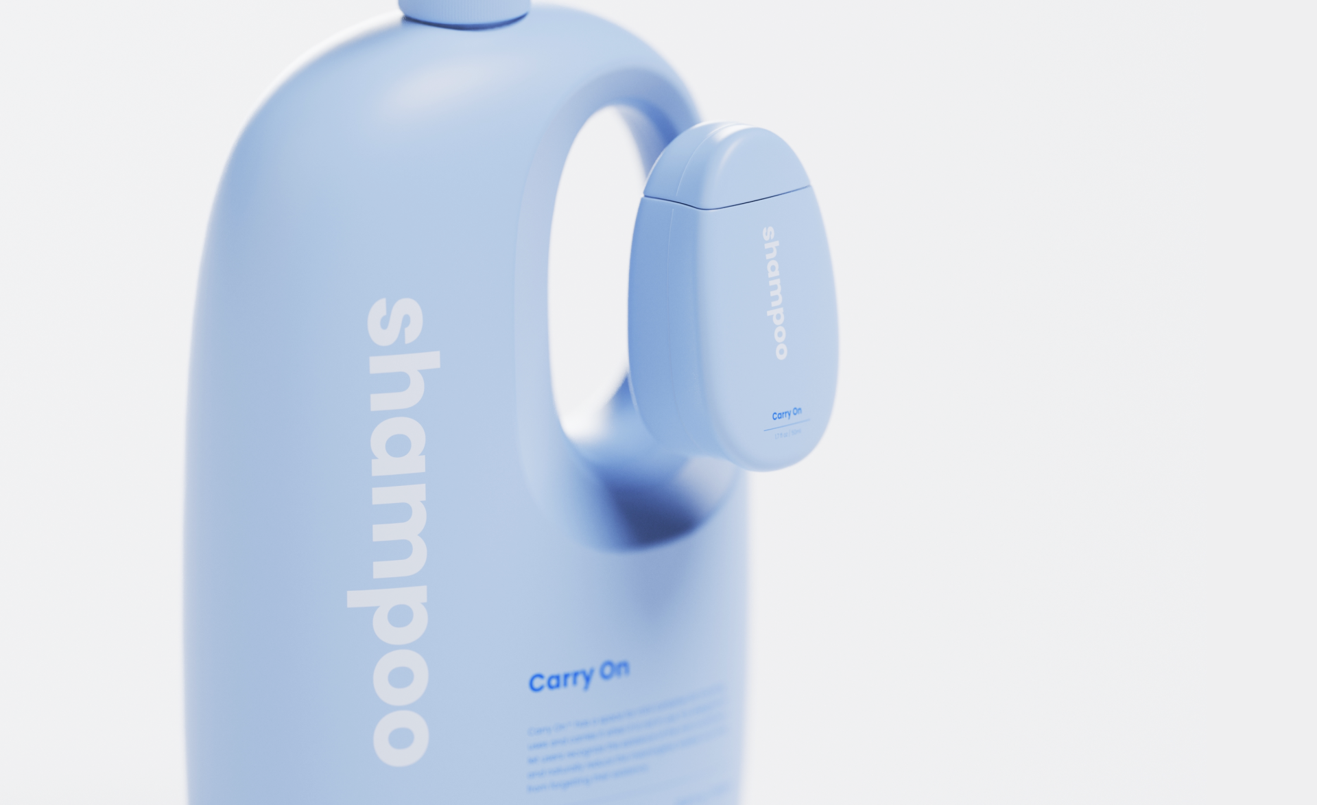 Carry On’s Pop-Out Travel-Size Shampoo Applies an Innovative “Donut Hole” Logic to Bath Products