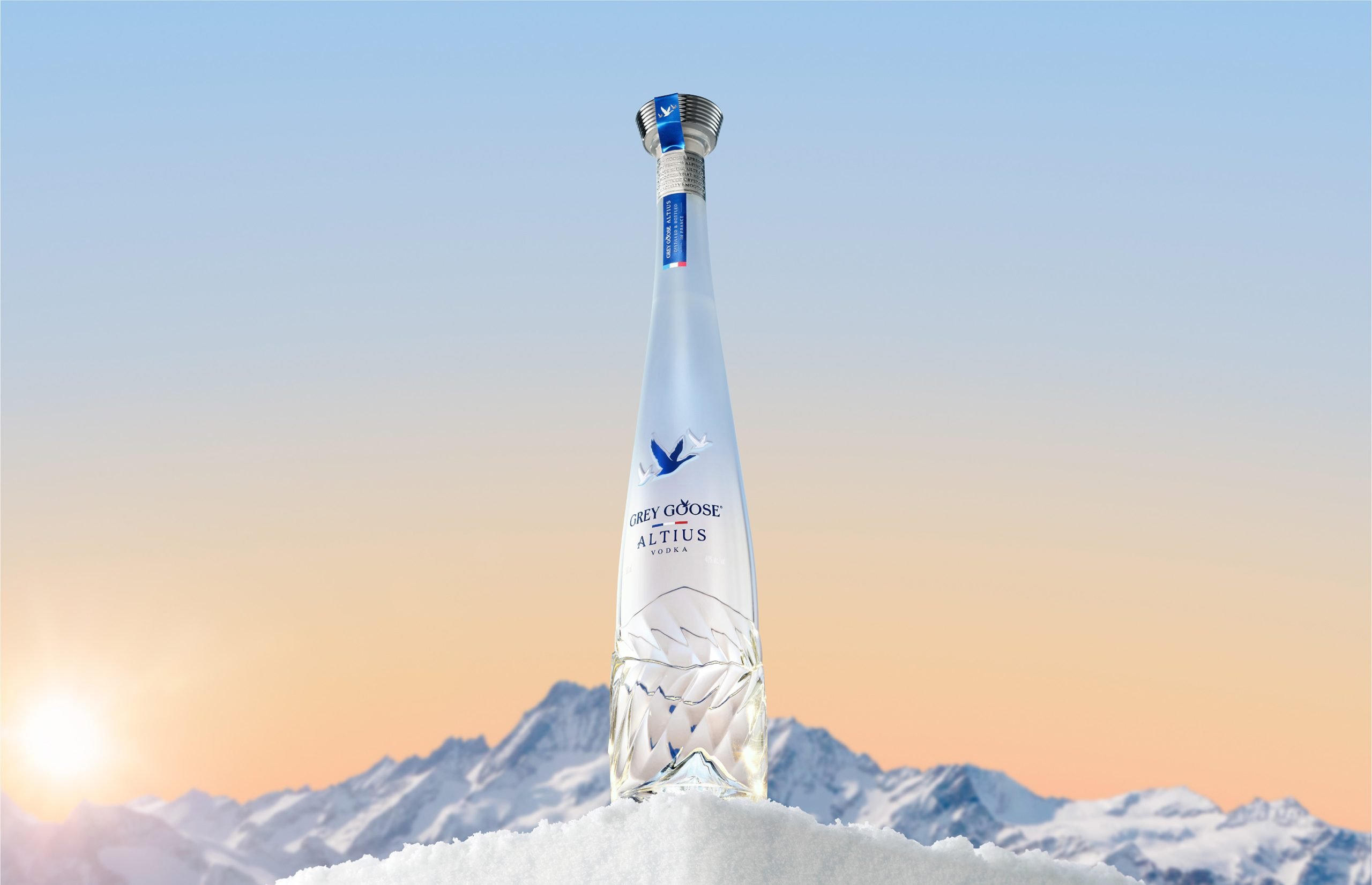Grey Goose Announces Ultra-Premium Vodka ‘Altius’ With Bottle Designed By Intertype Studio