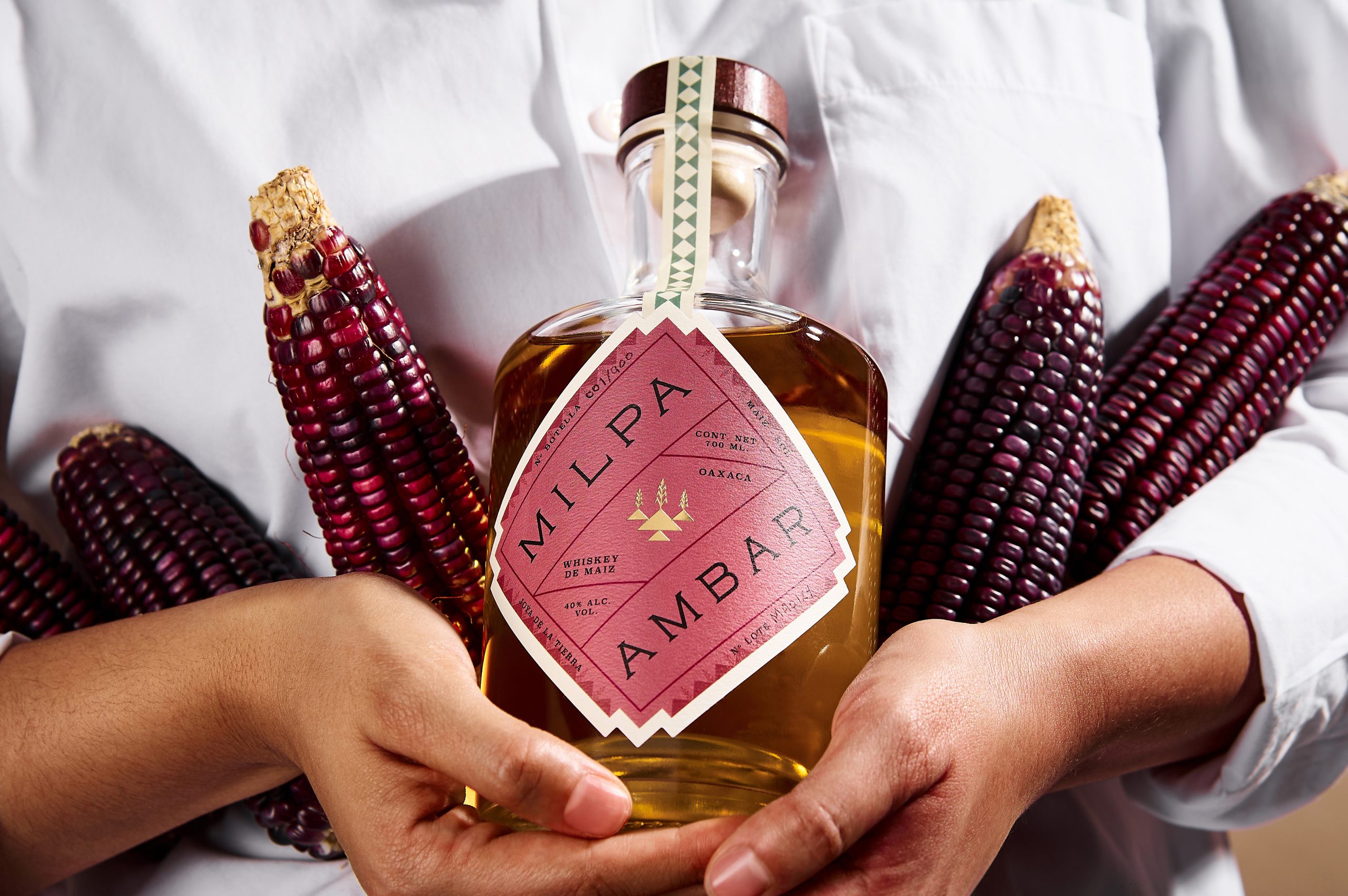 Milpa Whiskey’s Smart, Sleek Bottle Pays Homage to Mexico’s Rich Relationship with Corn