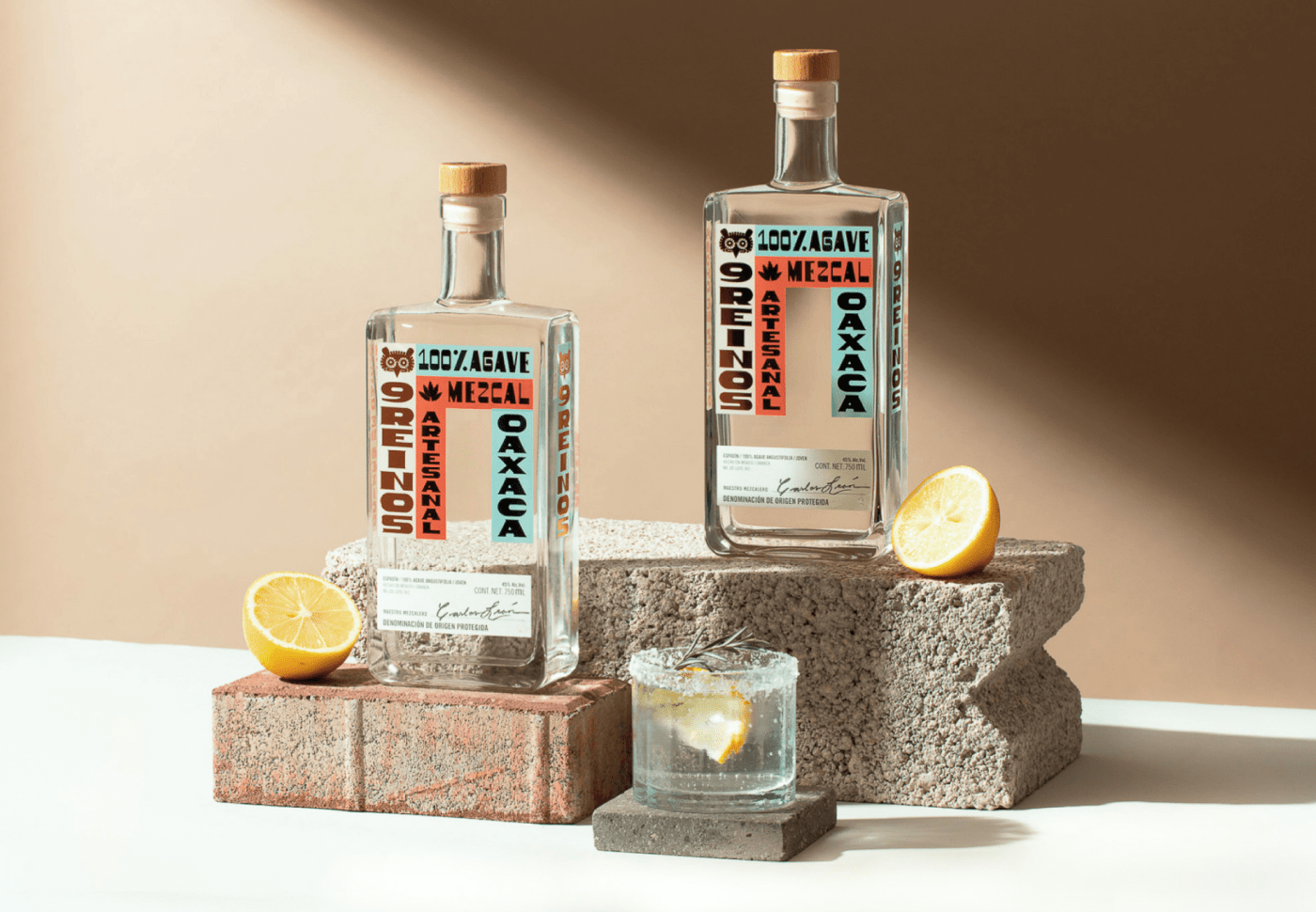 9 Reinos Tequila’s Bold Branding Puts the Spotlight on Funky, Smart Typography