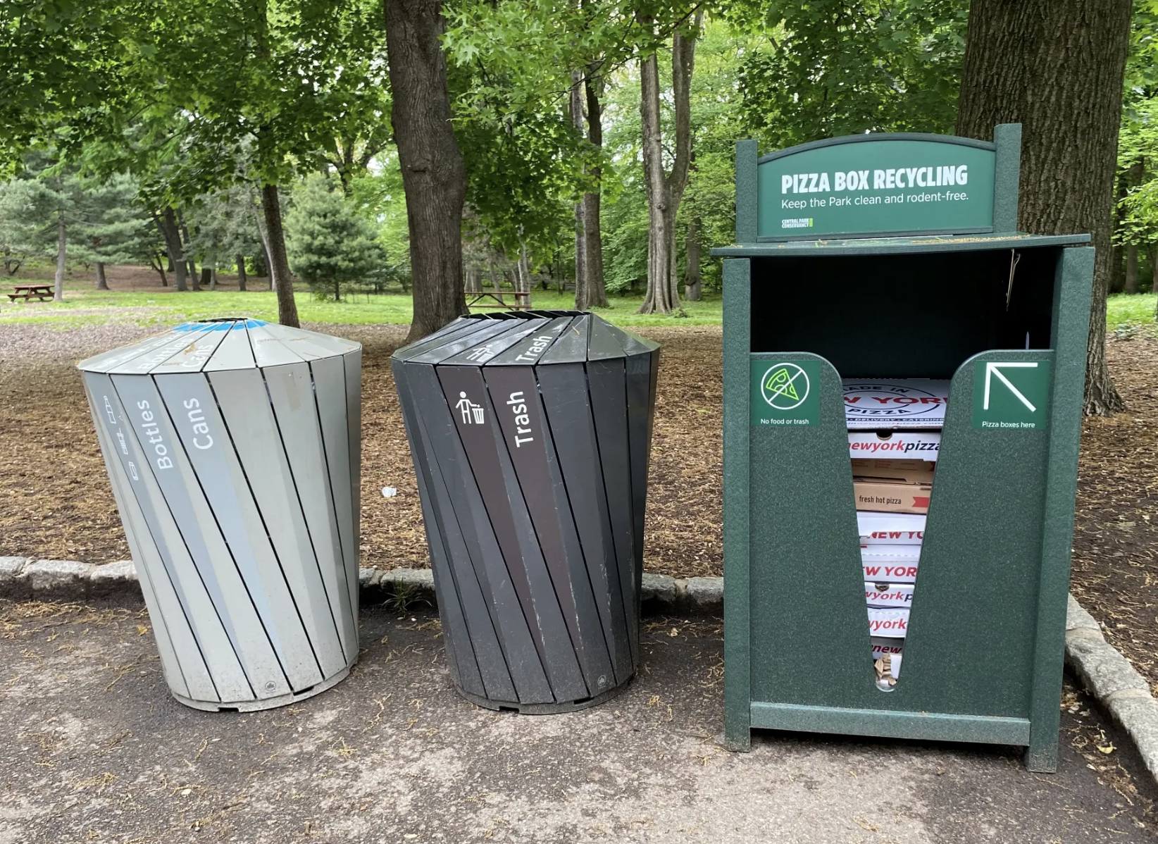 Hey, New York. You Can Now Recycle Your Pizza Boxes In This Handy Recycling Bin