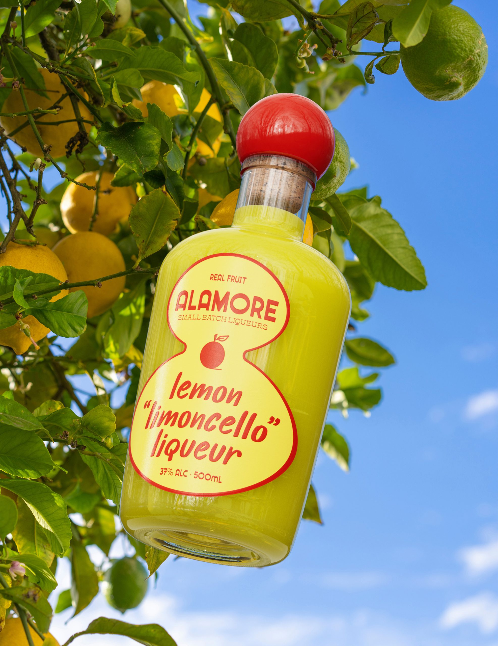 Alamore’s Small-Batch Liqueurs Make “Eye Candy” Literal with an Eclectic, Fruit-Inspired Bottle