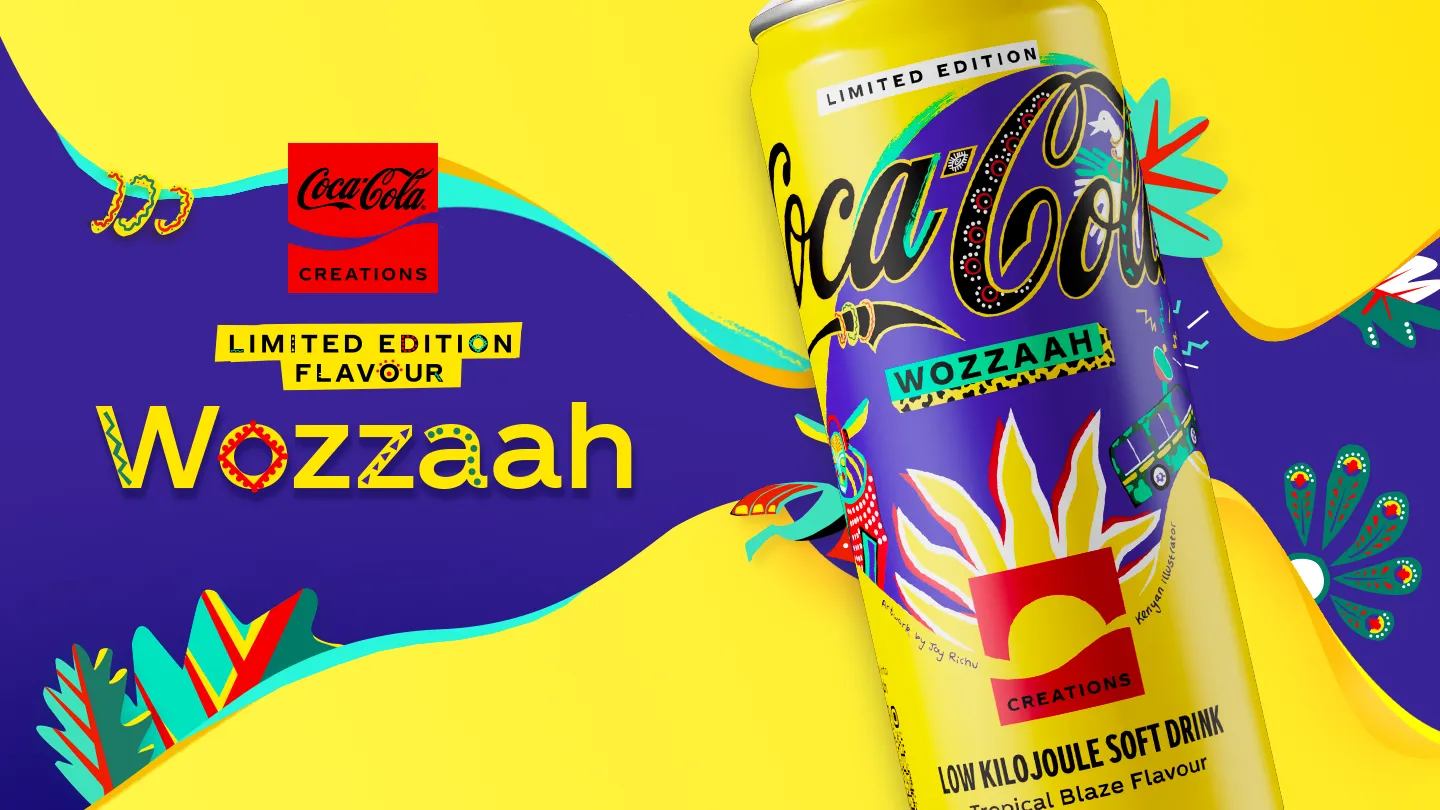 Coca-Cola Draws Inspiration From Africa’s Boundless Creativity For Latest Creations Flavor, ‘Wozzaah’