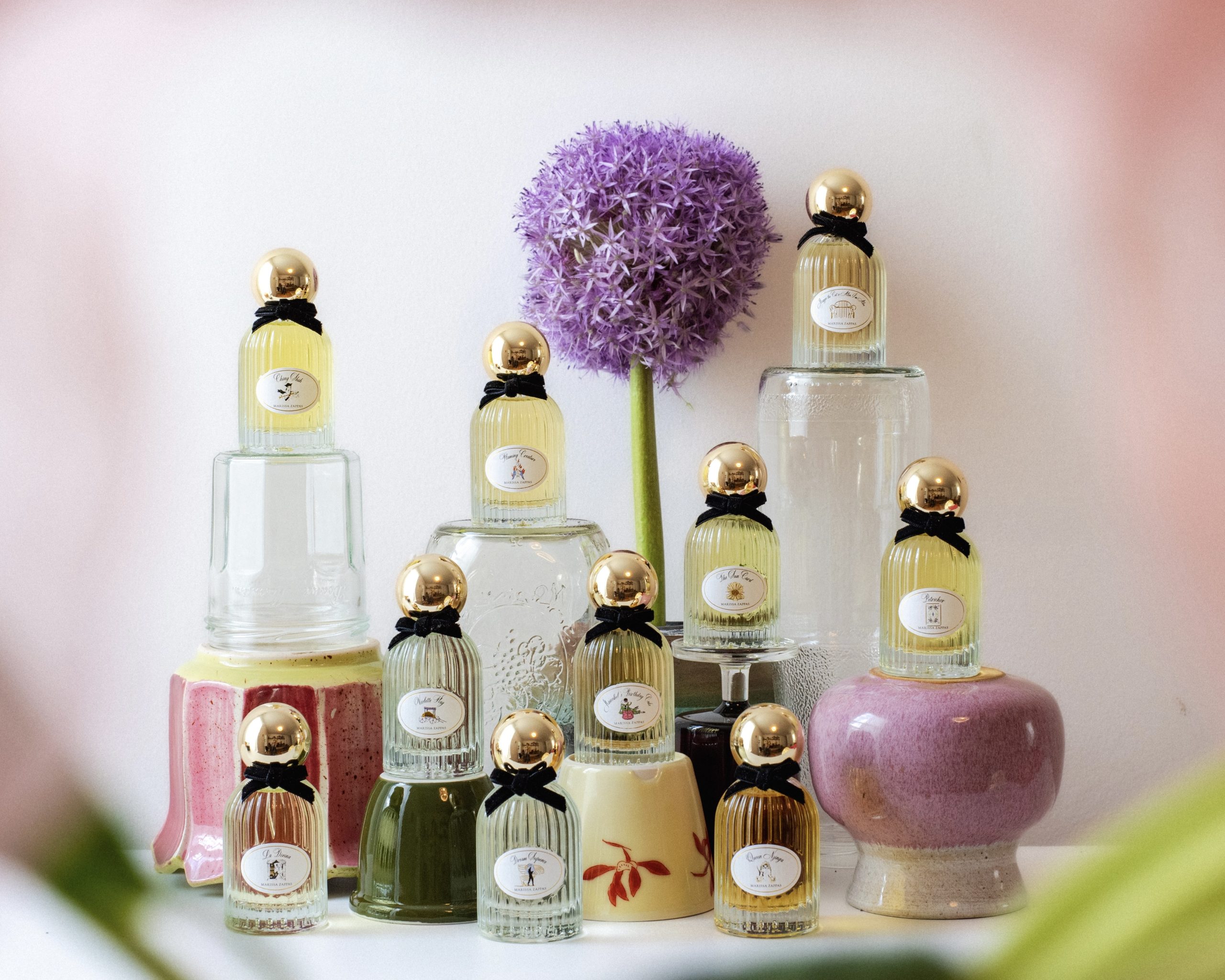 Marissa Zappas’ Charming New Perfume Bottles Pay Homage to the Spirit of Classic French Houses