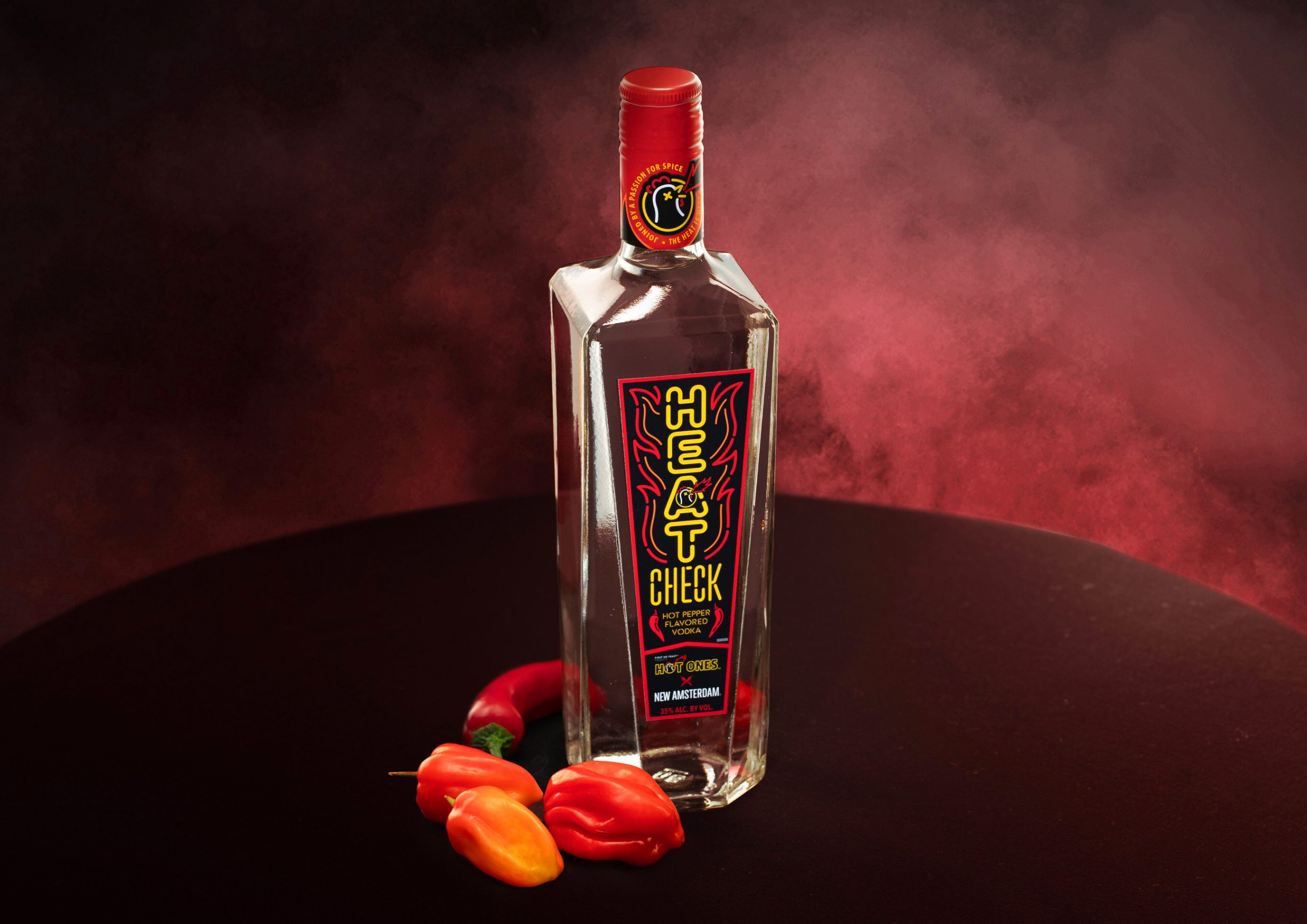 New Amsterdam Vodka Takes on the Spice Challenge Trend in a Collaboration with ‘Hot Ones’