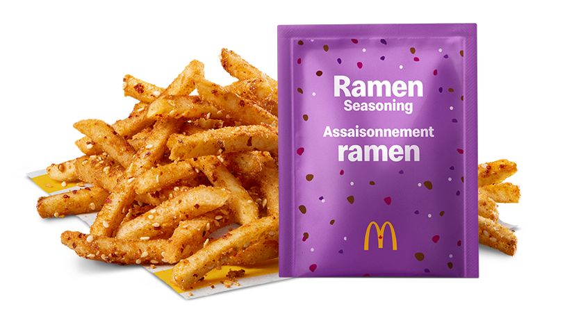 Get Ready For Ramen Fries: McDonald’s Canada Announces New McShaker Flavors