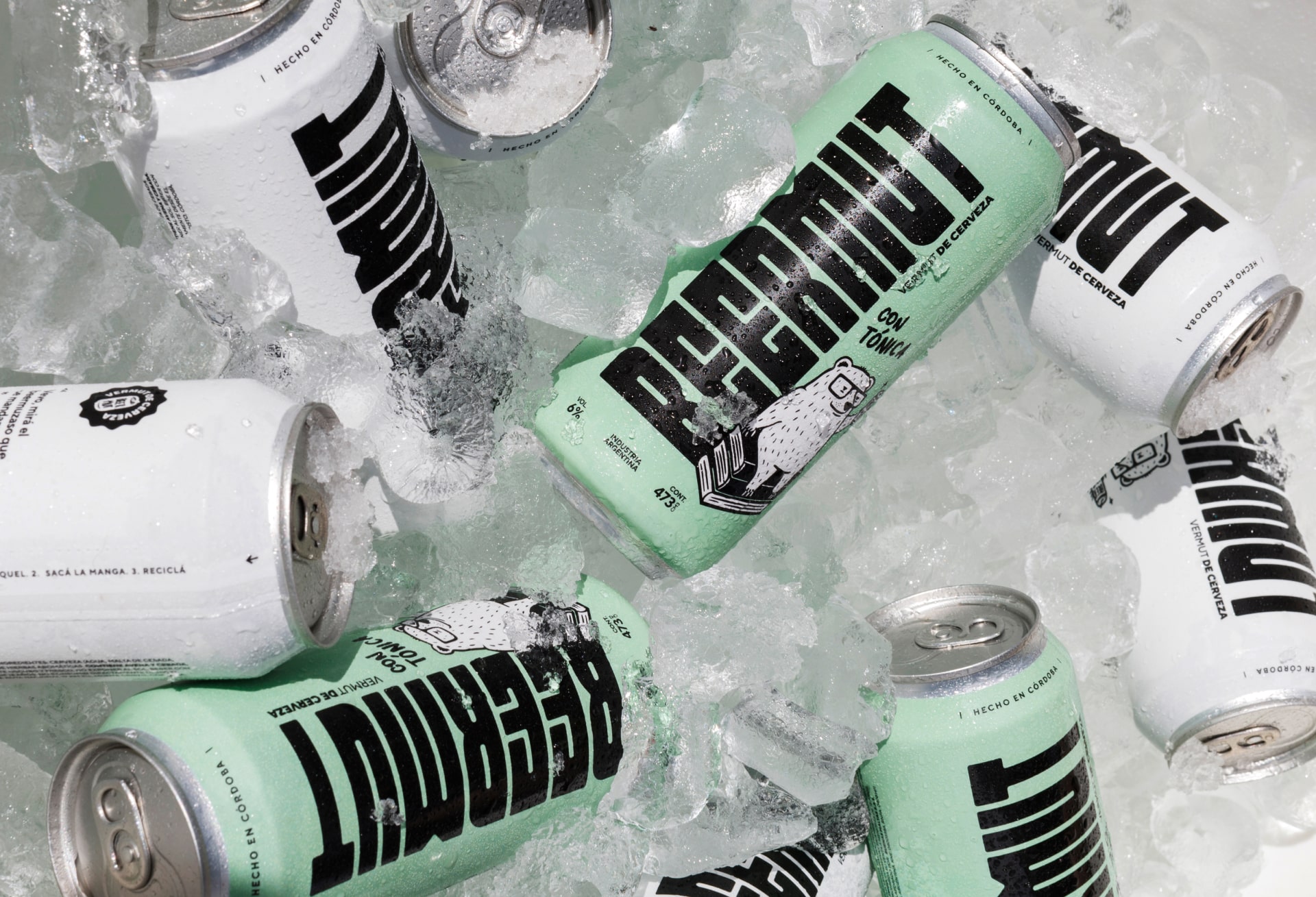 Beer and Vermouth? Vic Rojo Studio Makes it Look Beary Delicious