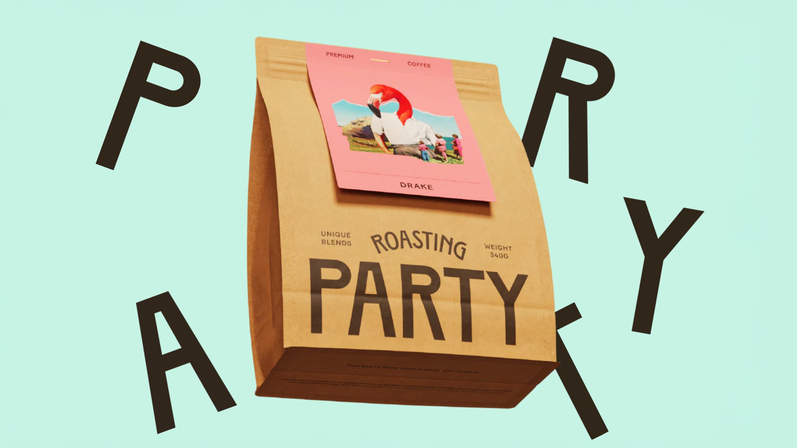Roasting Party’s Vibrant Coffee Rebrand Inspired by Parisian Craftsmanship