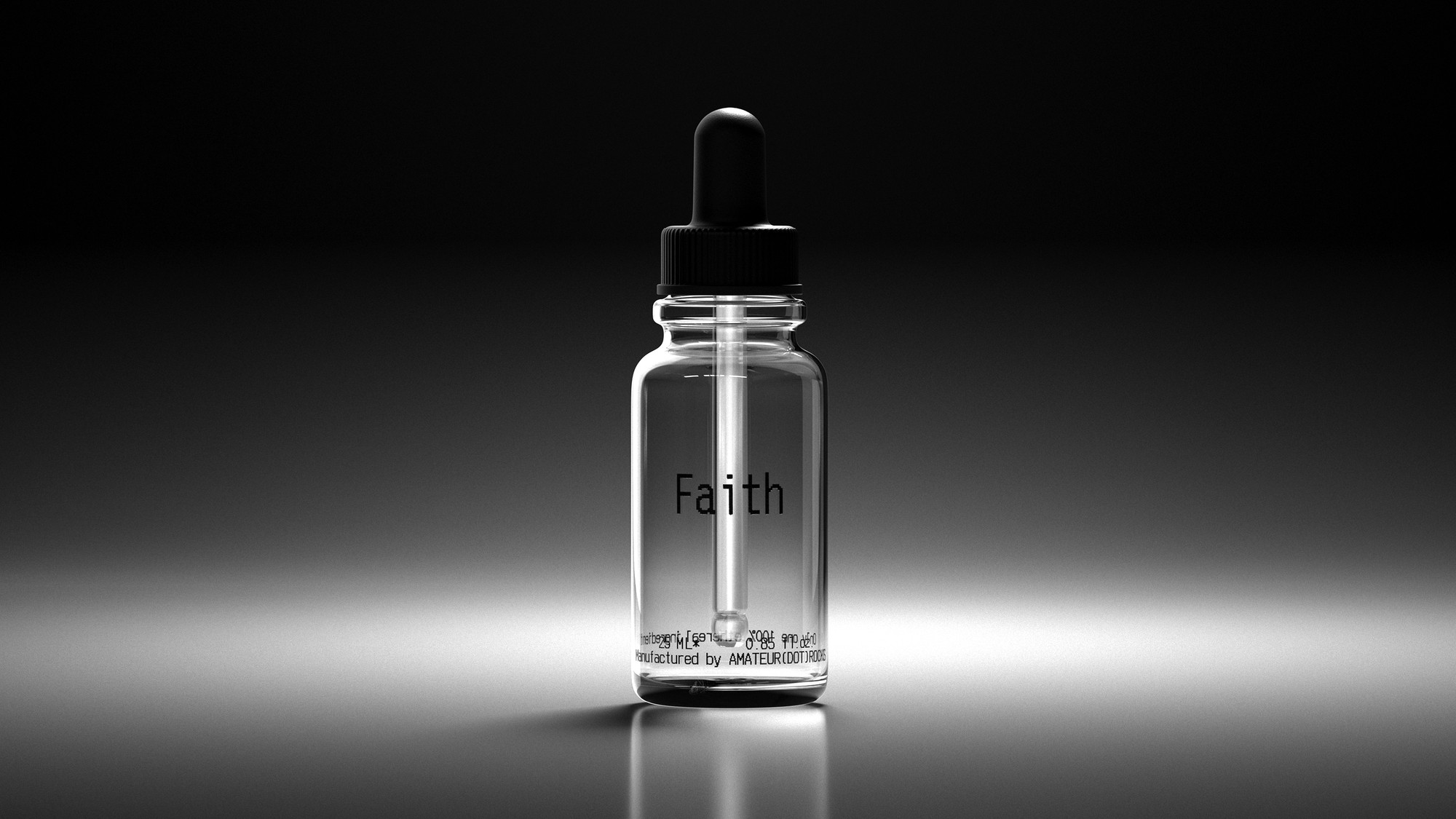 AMATEUR(DOT)Rocks Tries to Put Faith Itself in a Tincture Bottle