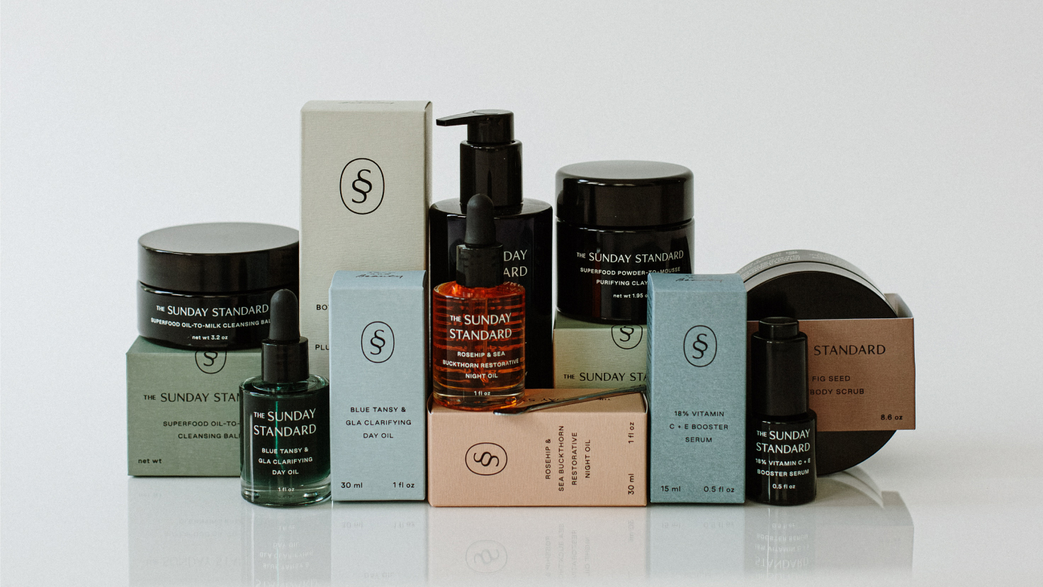 Sunday Standard Opts For Minimalist Packaging with a Fresh, Tactile Twist