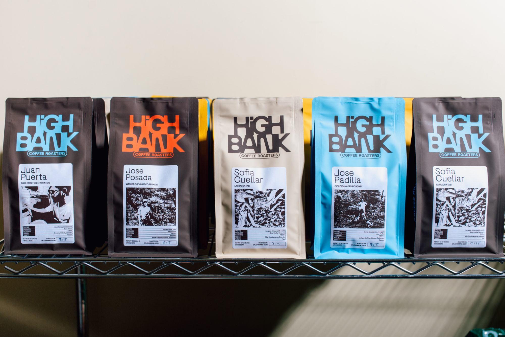 High Bank Delivers Coffee Packaging With a Story