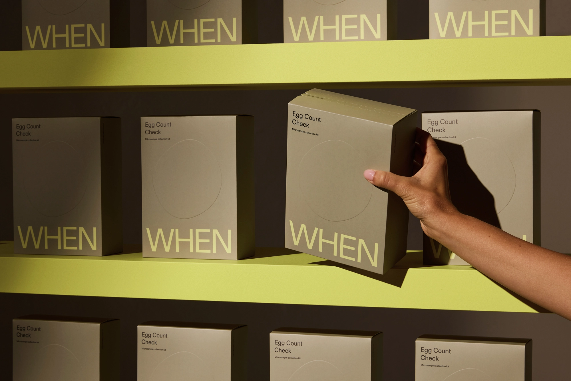 WHEN’s Packaging Demystifies Fertility Testing With Approachable Design