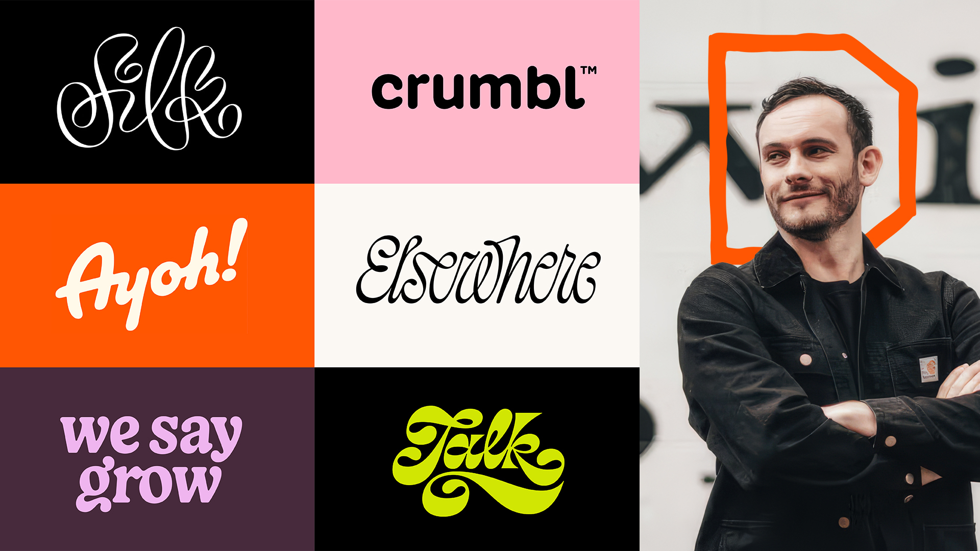 Branding, Lettering, and Packaging Multihyphenate Alec Tear Refuses to Stand StillÂ