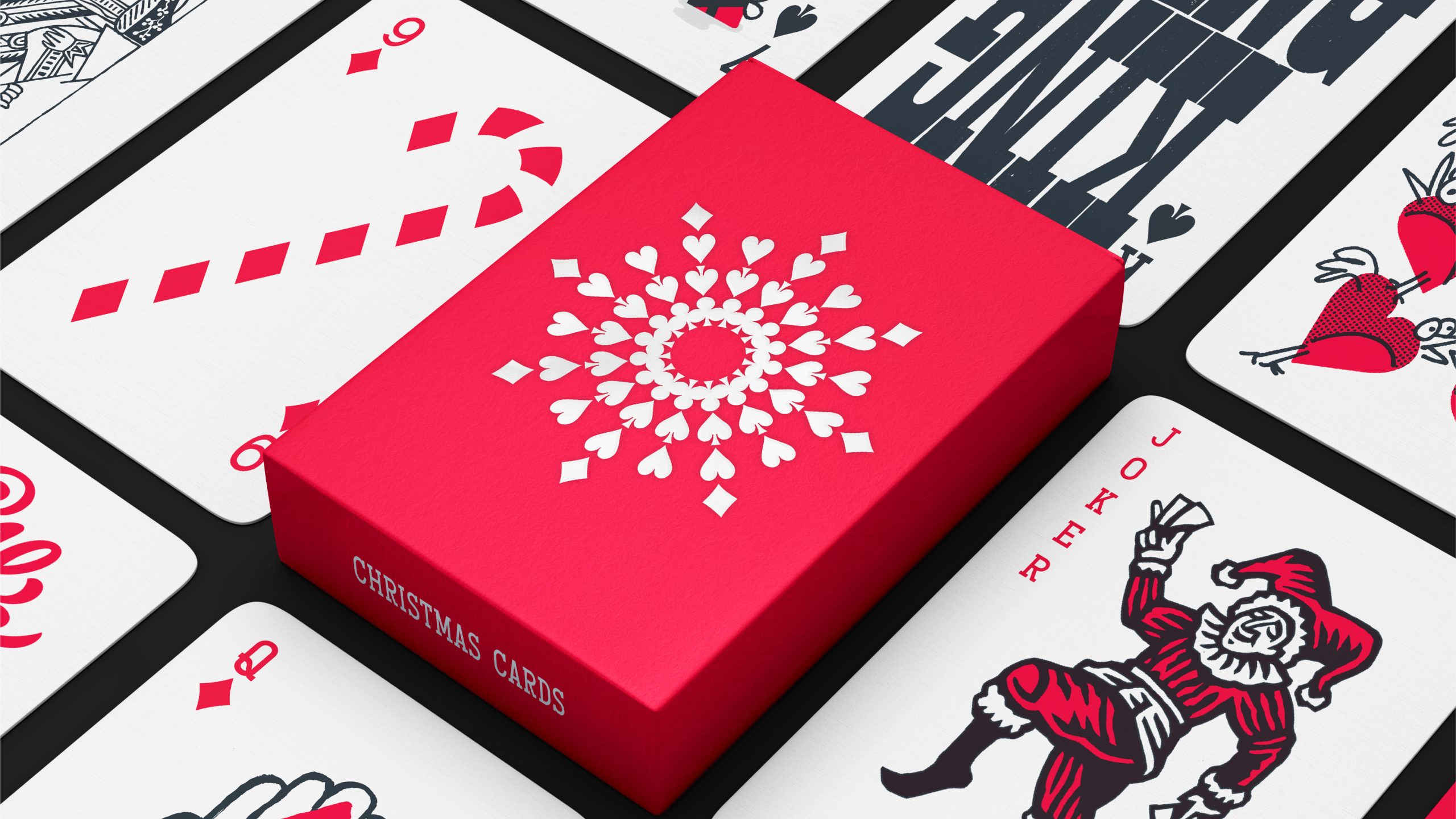 Red Dot Studio Releases Holiday Deck of Cards For Charity