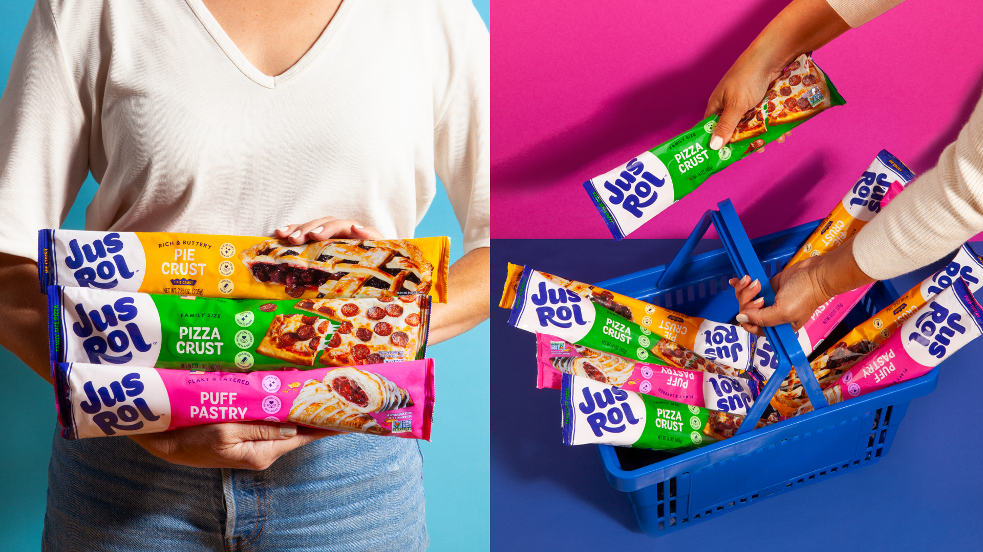 JusRol Rebrand Serves Up Packaging That Really Takes the Cake