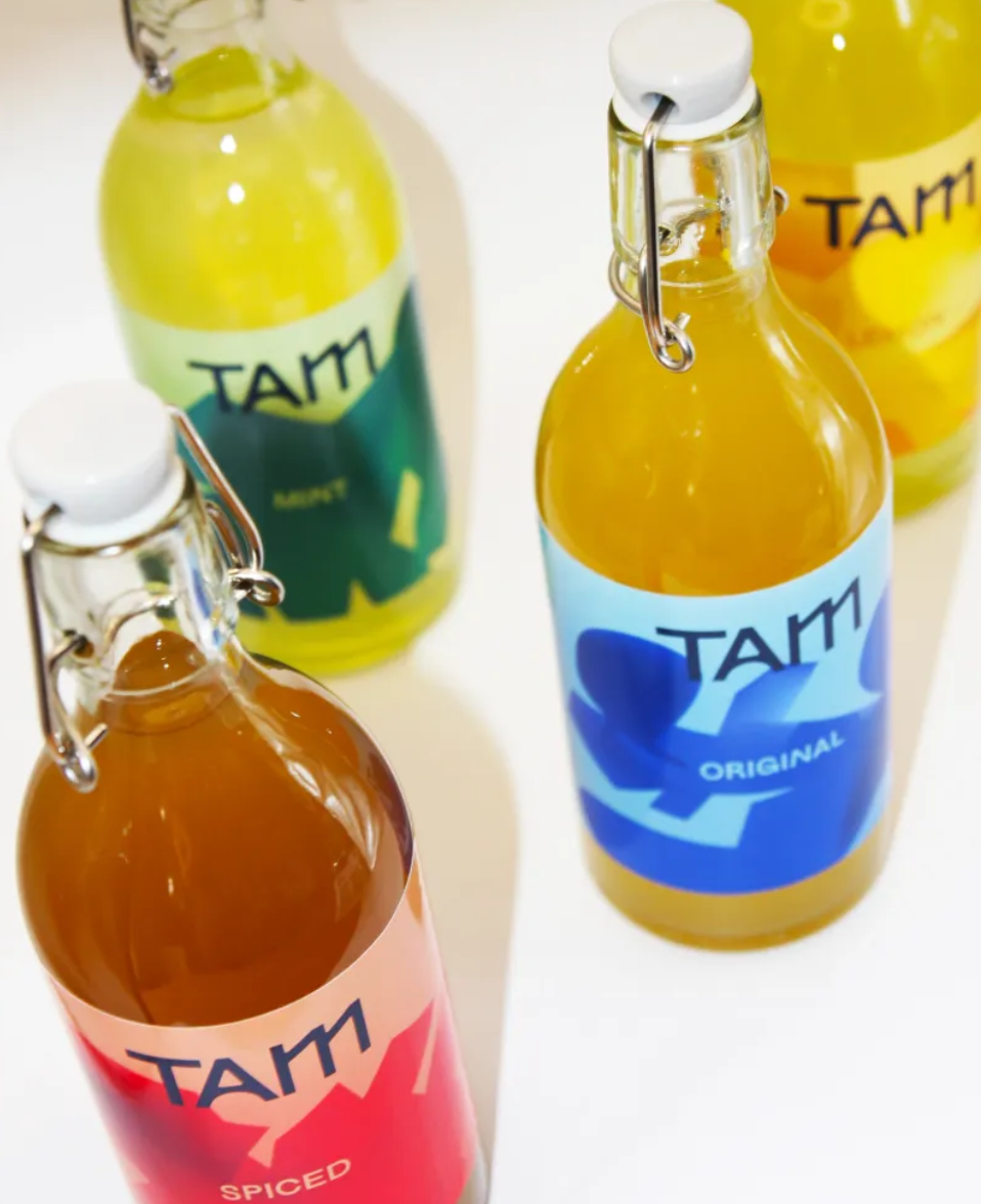TAM’s Ginger Beer Celebrates the Many Shapes of Its Main Ingredient