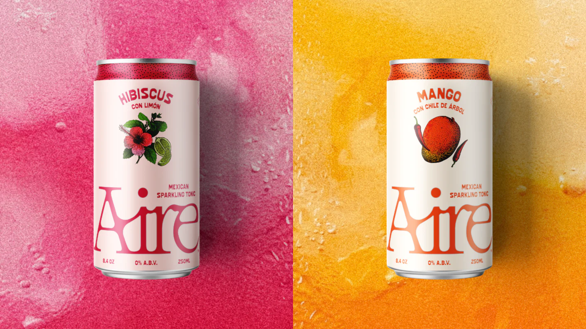 Non-alcoholic Brand Aire’s Identity Flies High With Mexican-Inspired Design