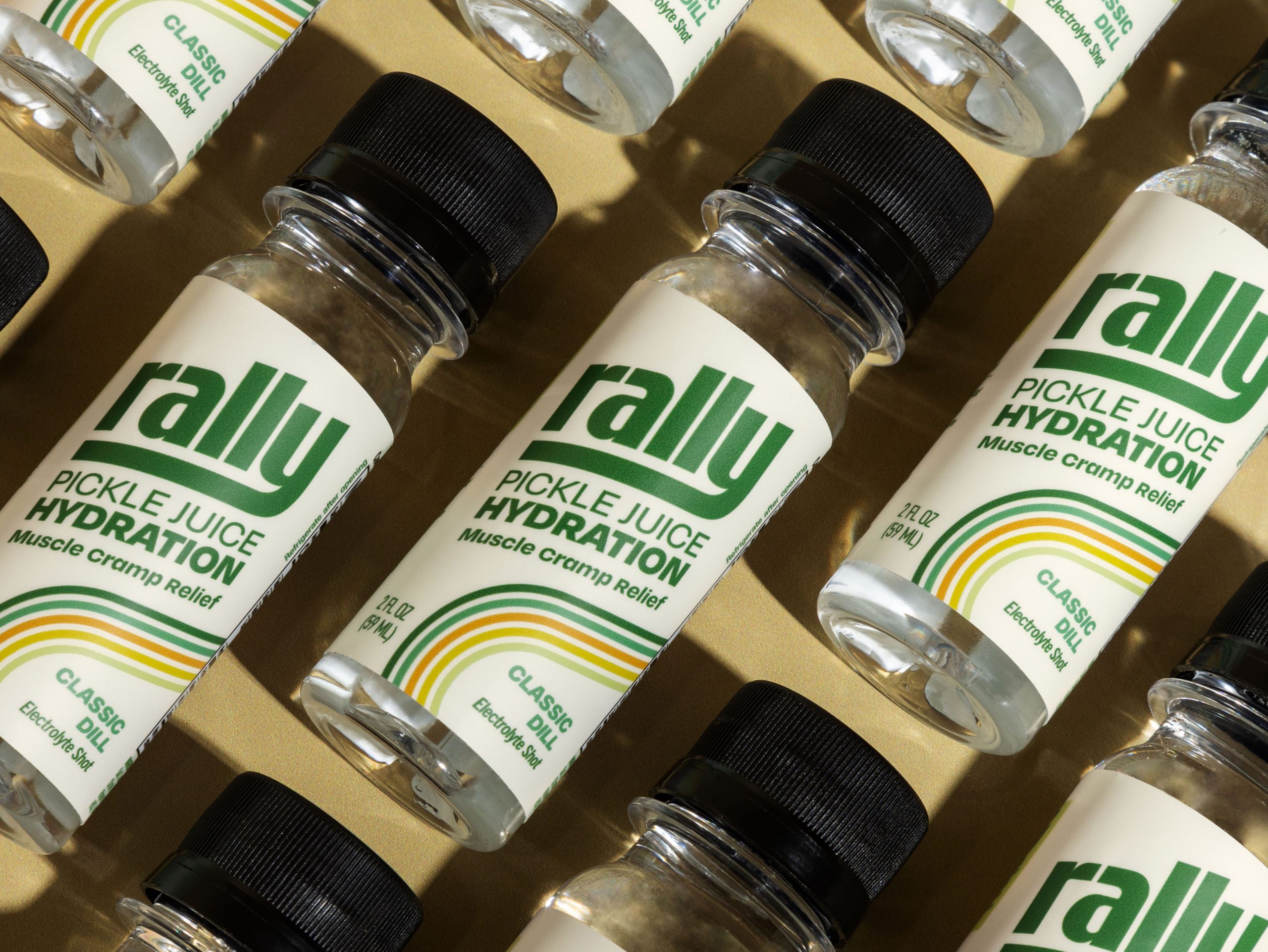 Rally Pickle Juice Launches with Retro Sports-Inspired Branding that’s Ready for Center Court