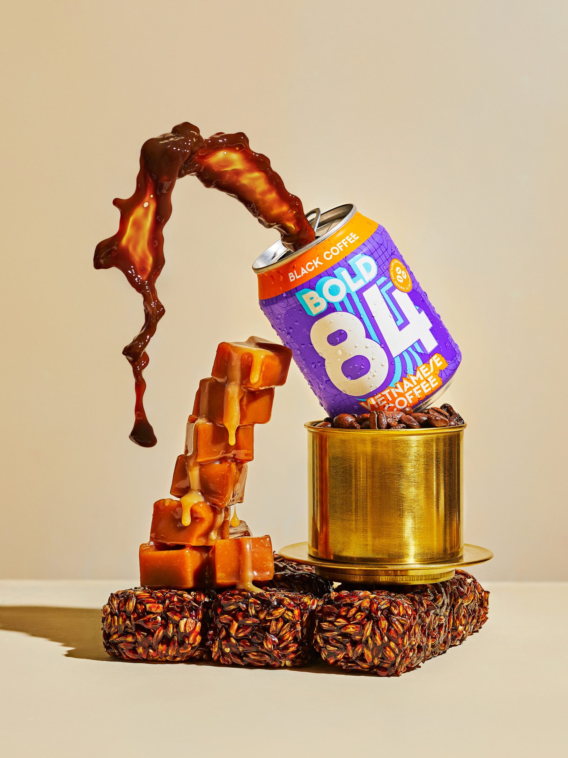 Bold84 Revives Vietnamese Art Deco With Their Vibrant Coffee Cans