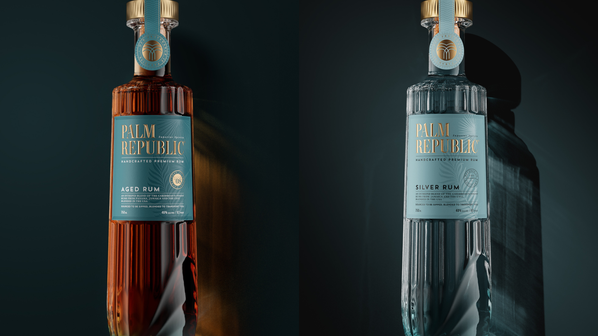 Grandmerci’s Palm Republic Refresh Visually Elevates the Premium Rum Brand