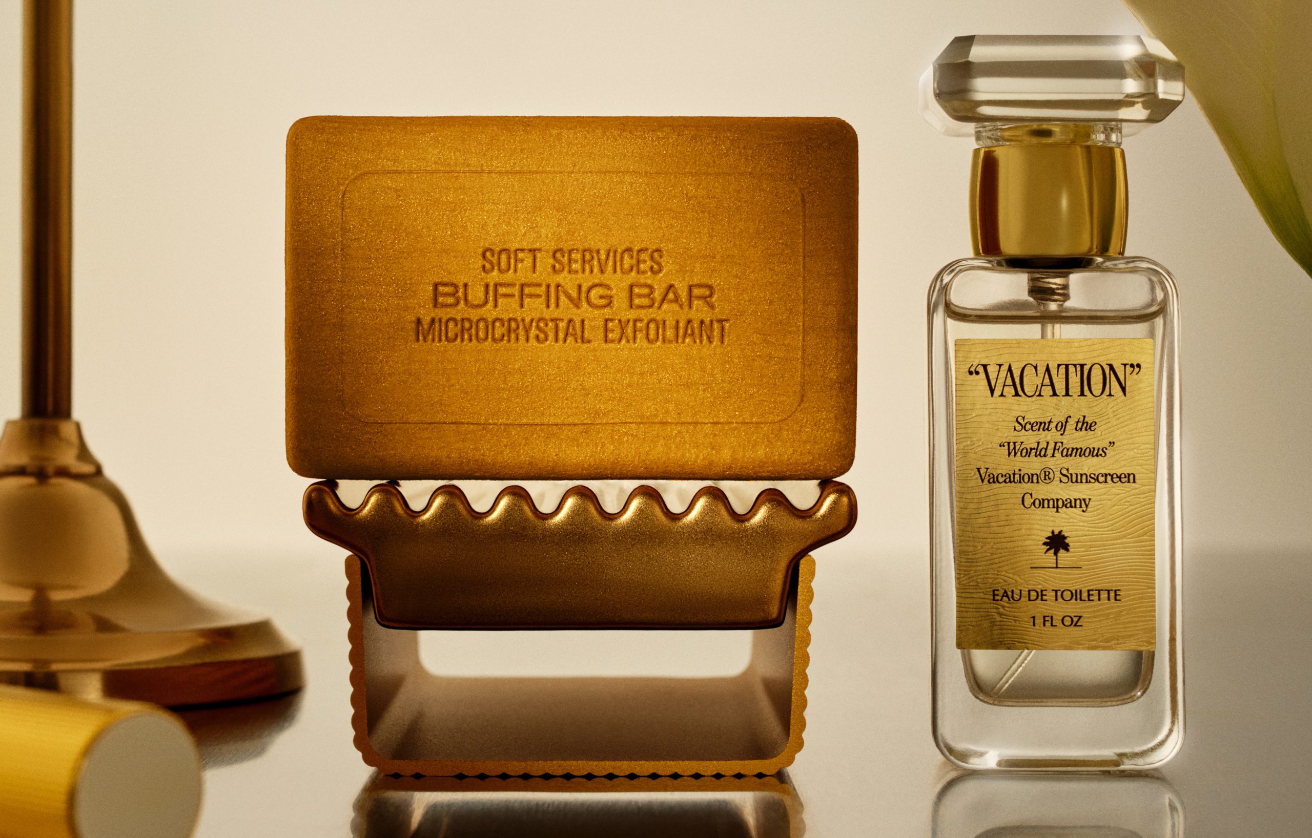 Skincare Power Couple Soft Services and Vacation Team Up for ‘Vacation’ Buffing Bar