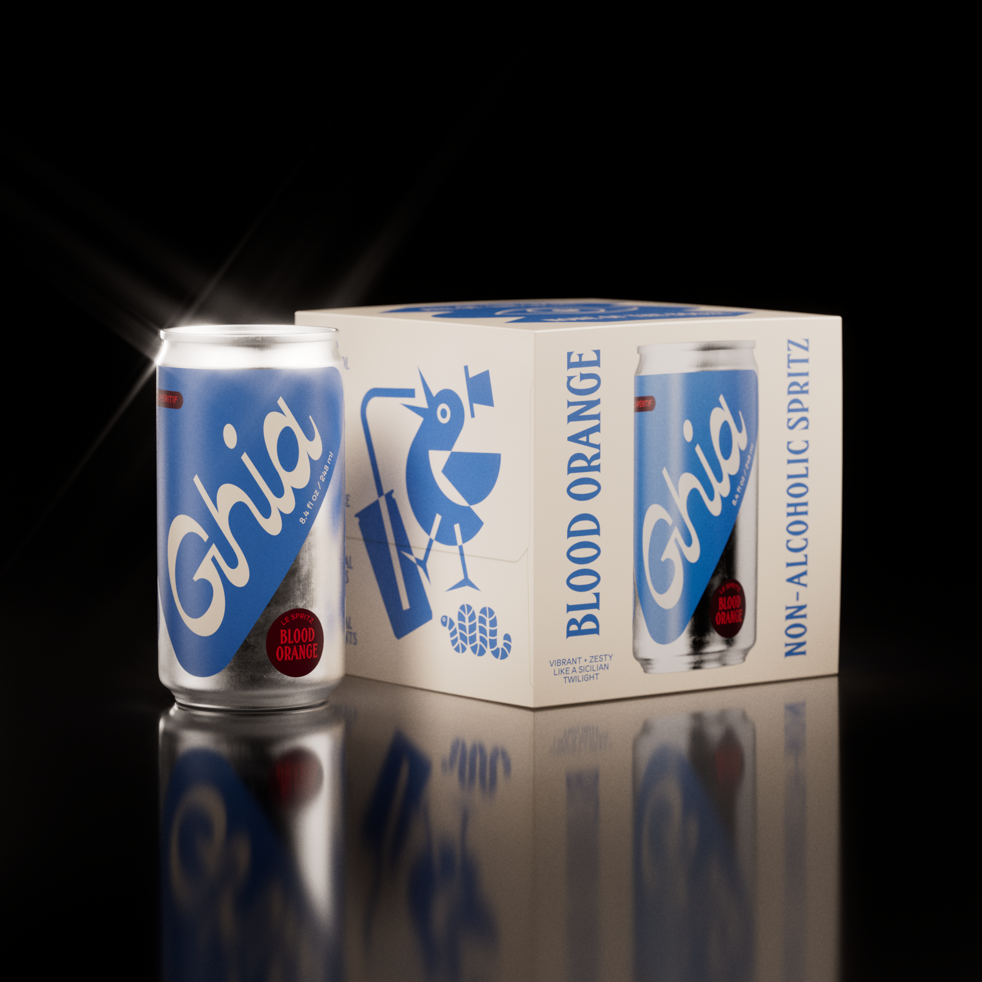 Ghia Blood Orange Le Spritz Finds Inspiration In Mediterranean Skies