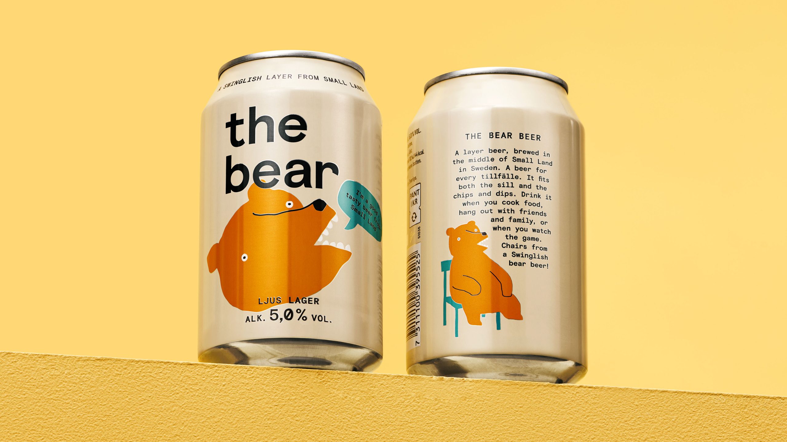 The Bear’s Swedish Lager Is Built Around Swedes’ Signature Swenglish