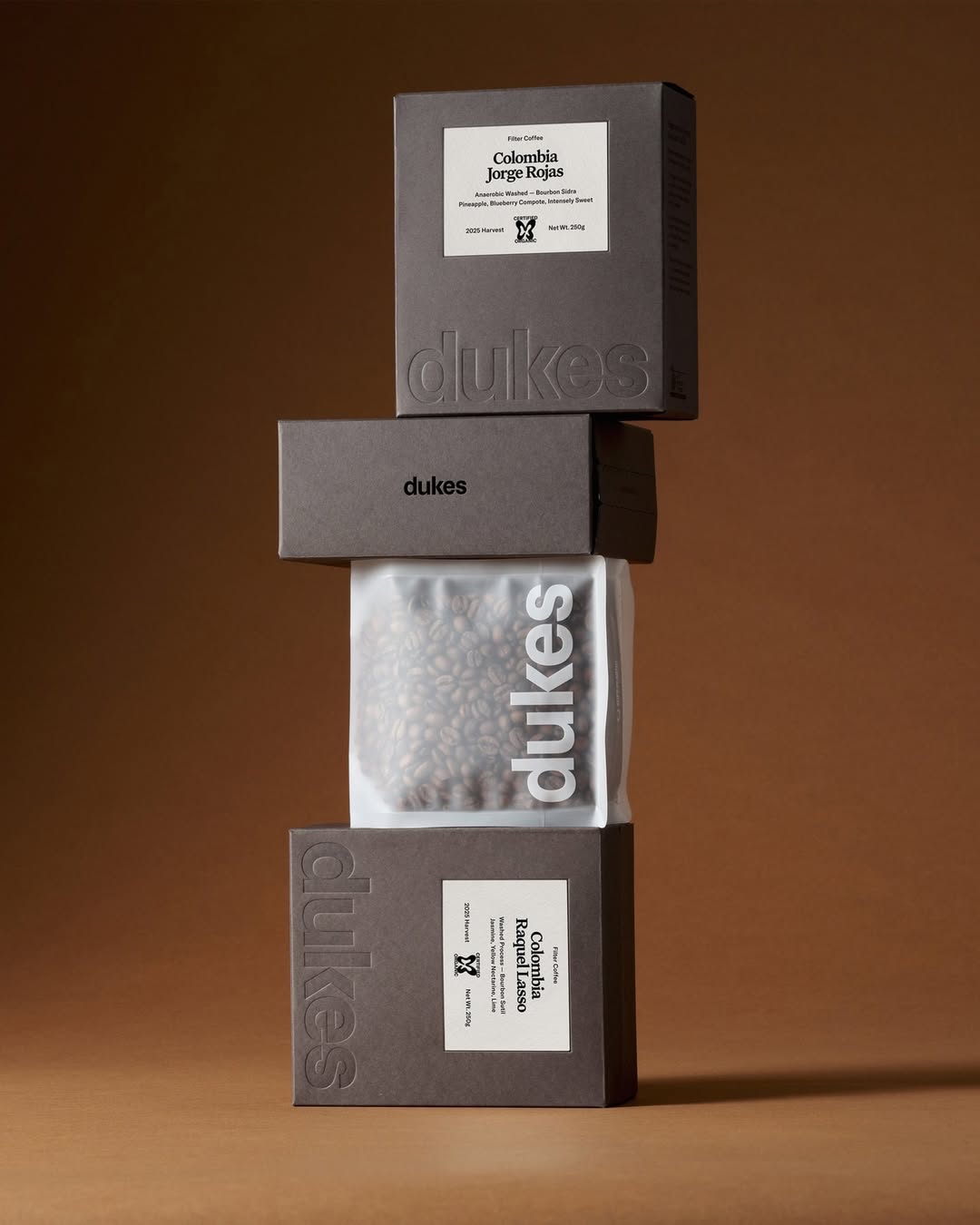 Dukes Coffee Makes Its Presence Felt With Blind Debossing