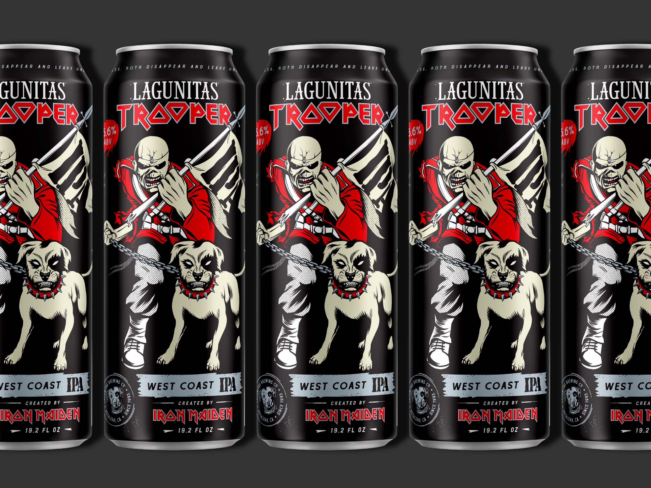 Lagunitas and Iron Maiden Partner On Latest ‘Trooper’ Beer