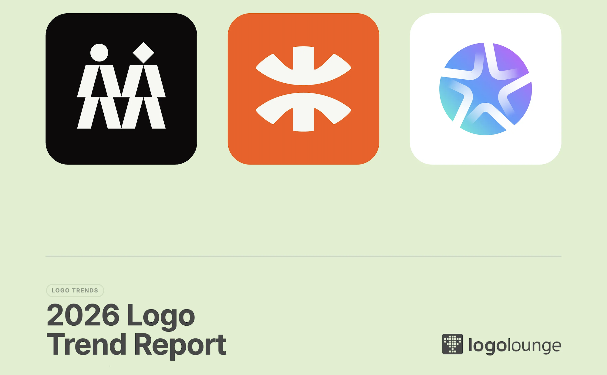LogoLounge Releases Its 2026 Trend Report, and Everything Is on the Move