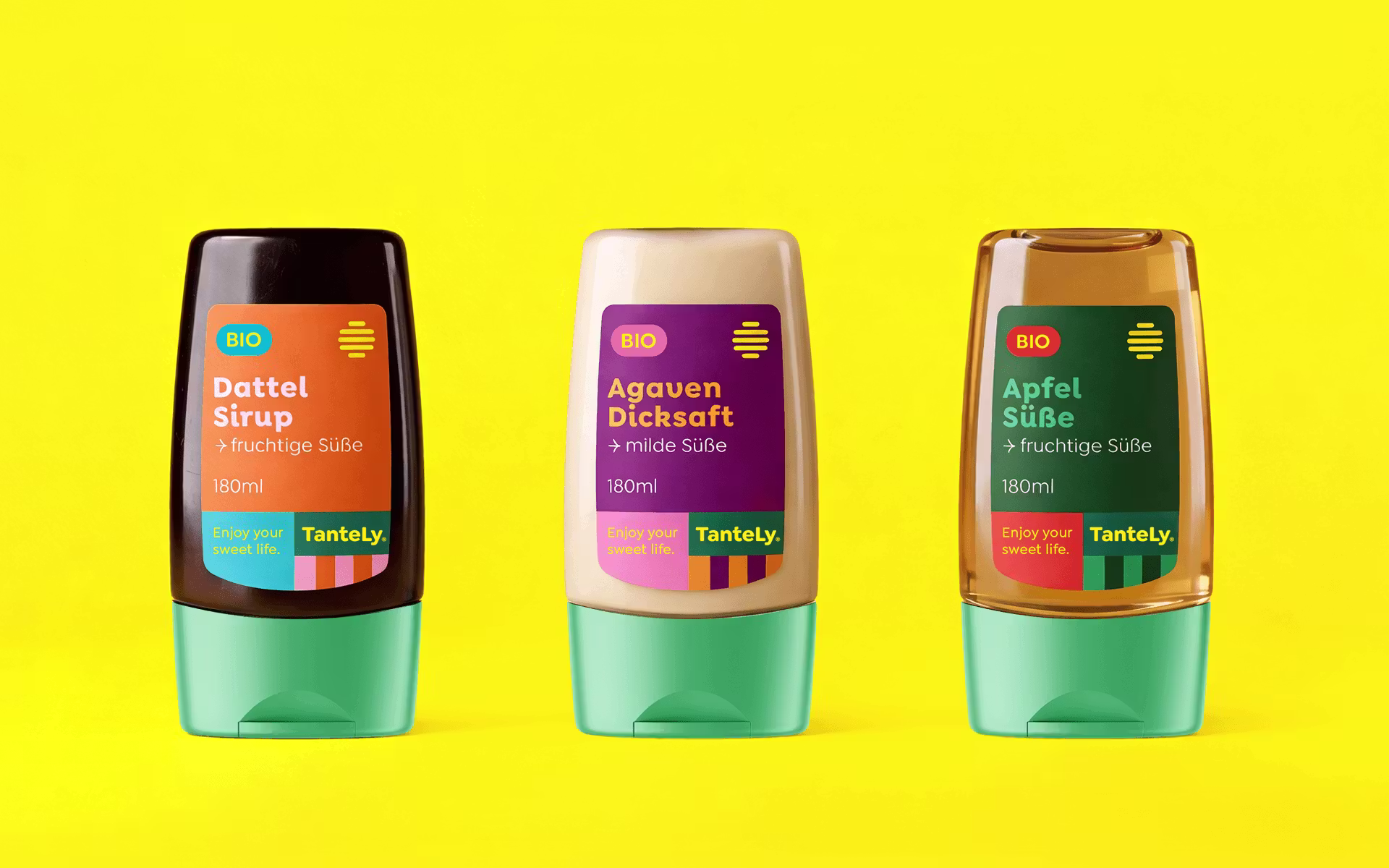 Honey Brand Waldhonig Turns Every Jar Into a Highly Organized World Of Color